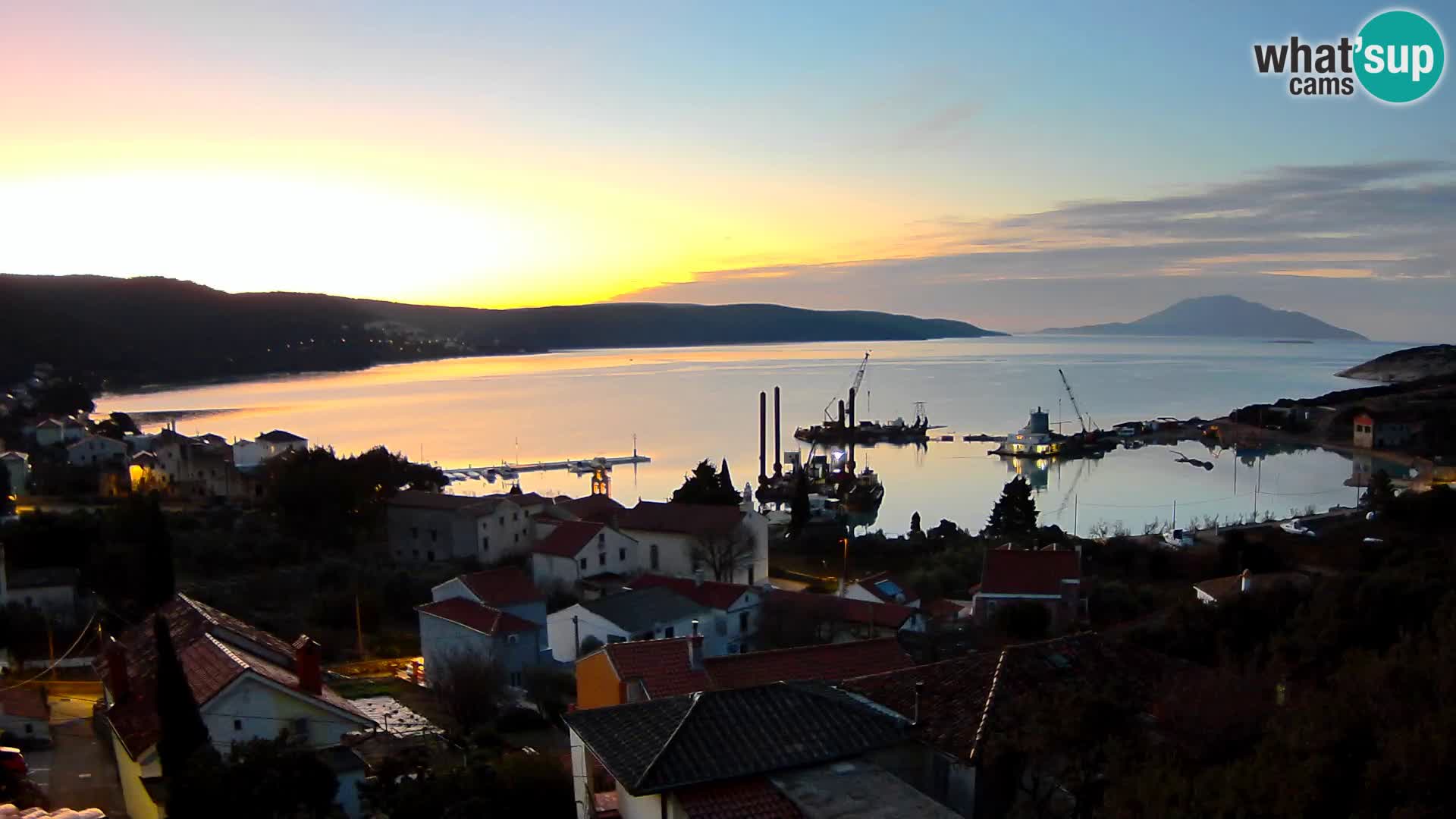 Spletna kamera v živo Martinšćica – otok Cres – Hrvaška