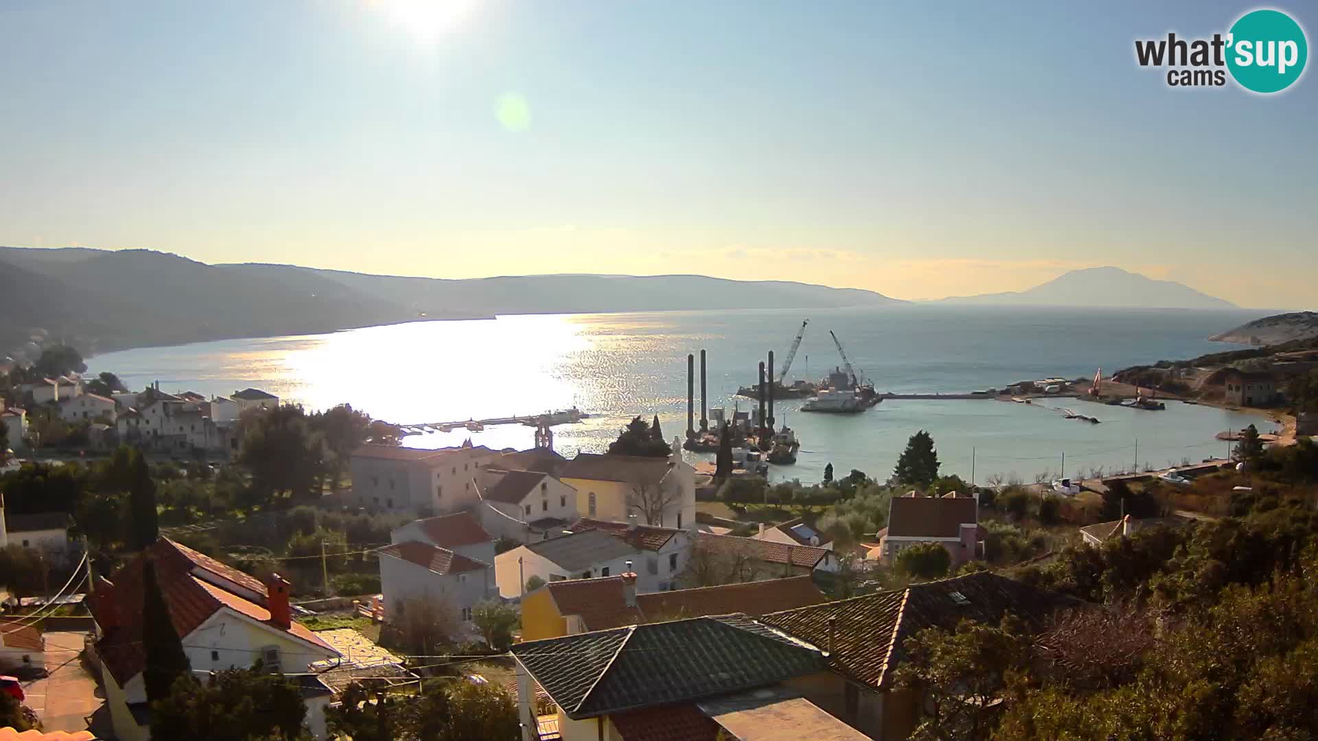 Spletna kamera v živo Martinšćica – otok Cres – Hrvaška