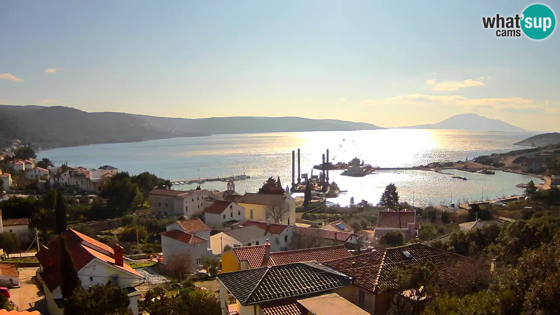 Spletna kamera v živo Martinšćica – otok Cres – Hrvaška