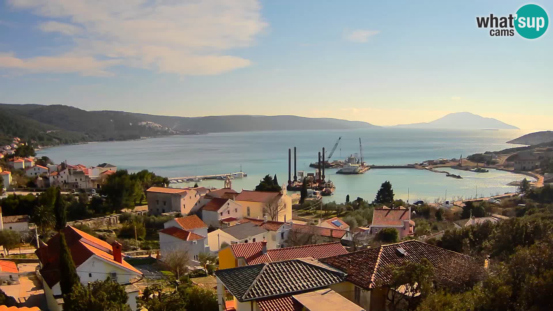 Spletna kamera v živo Martinšćica – otok Cres – Hrvaška