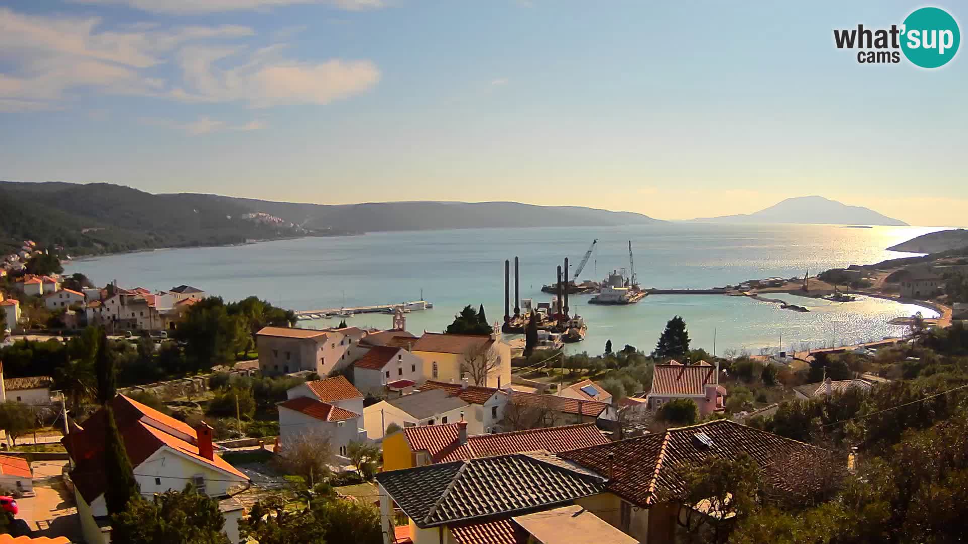 Spletna kamera v živo Martinšćica – otok Cres – Hrvaška