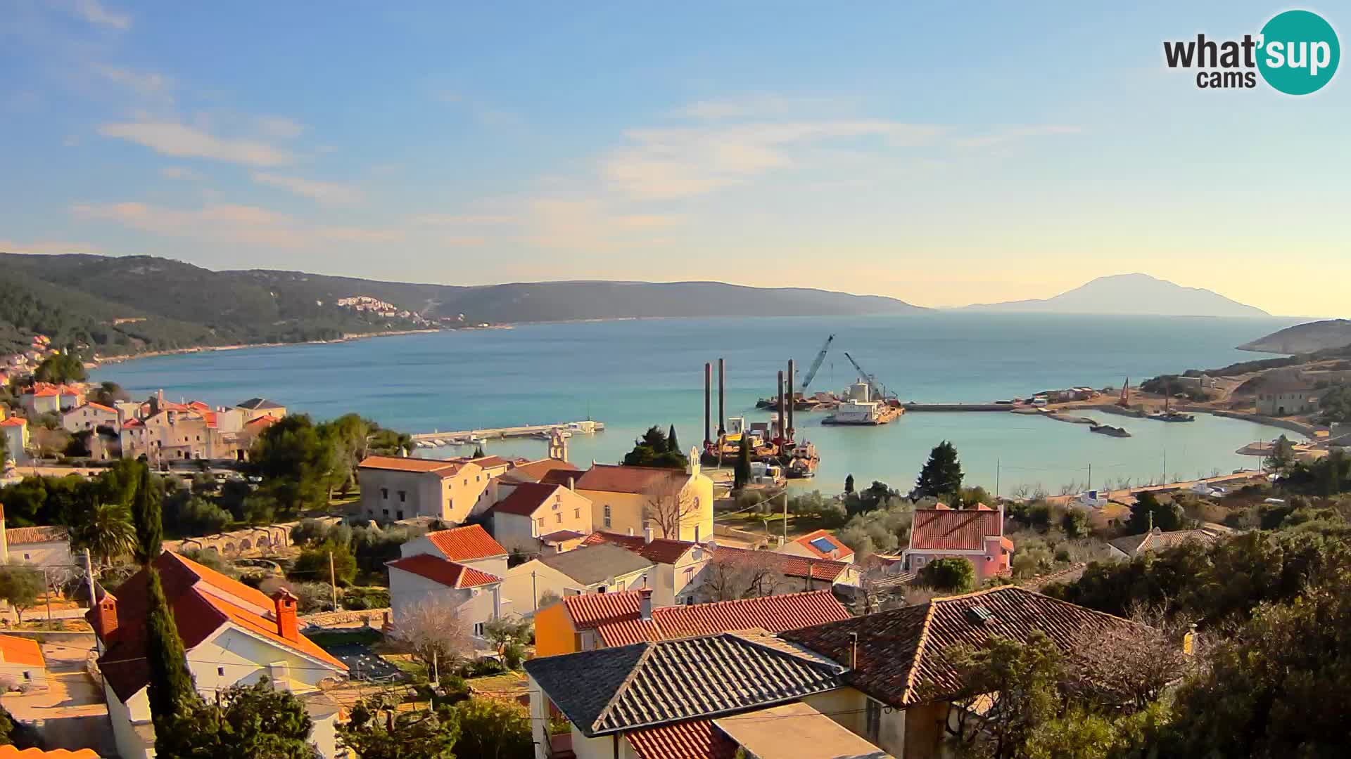 Live webcam Martinšćica – île de Cres – Croatie