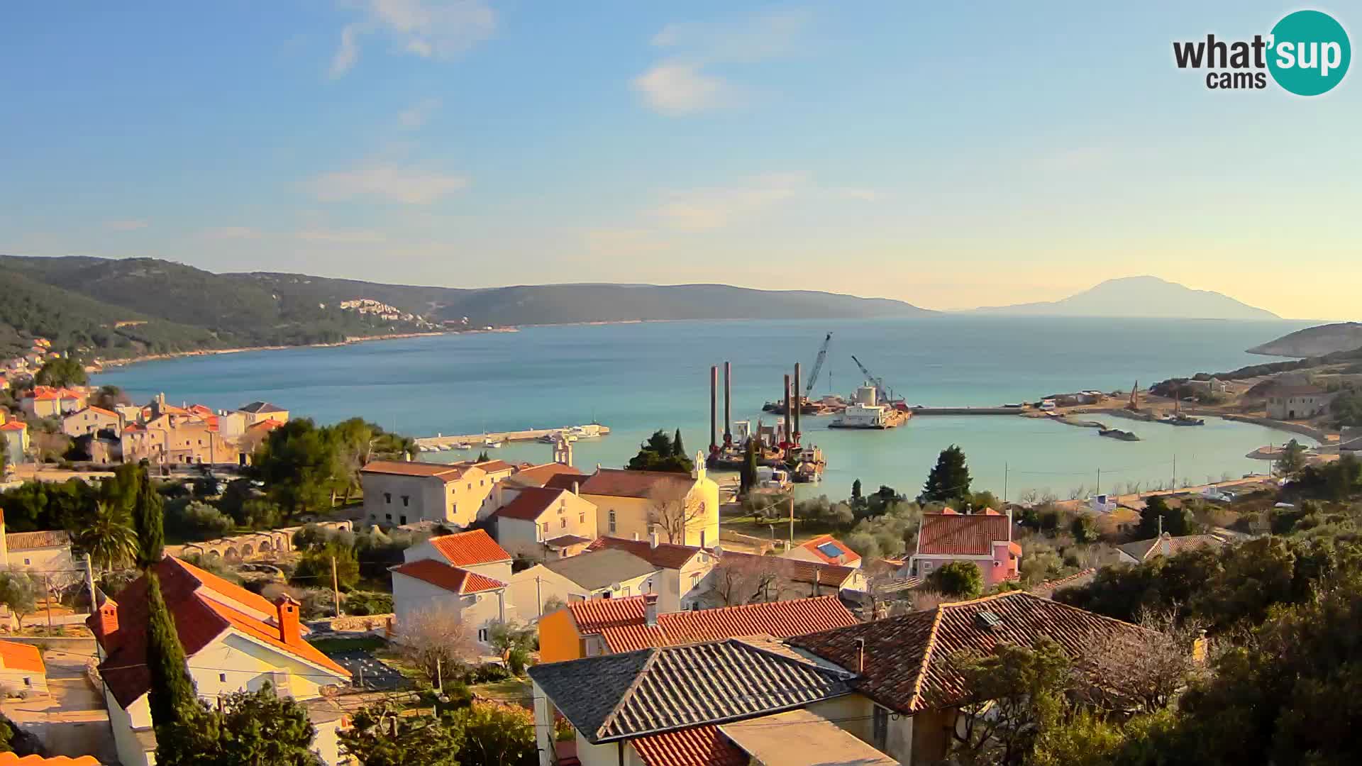 Spletna kamera v živo Martinšćica – otok Cres – Hrvaška