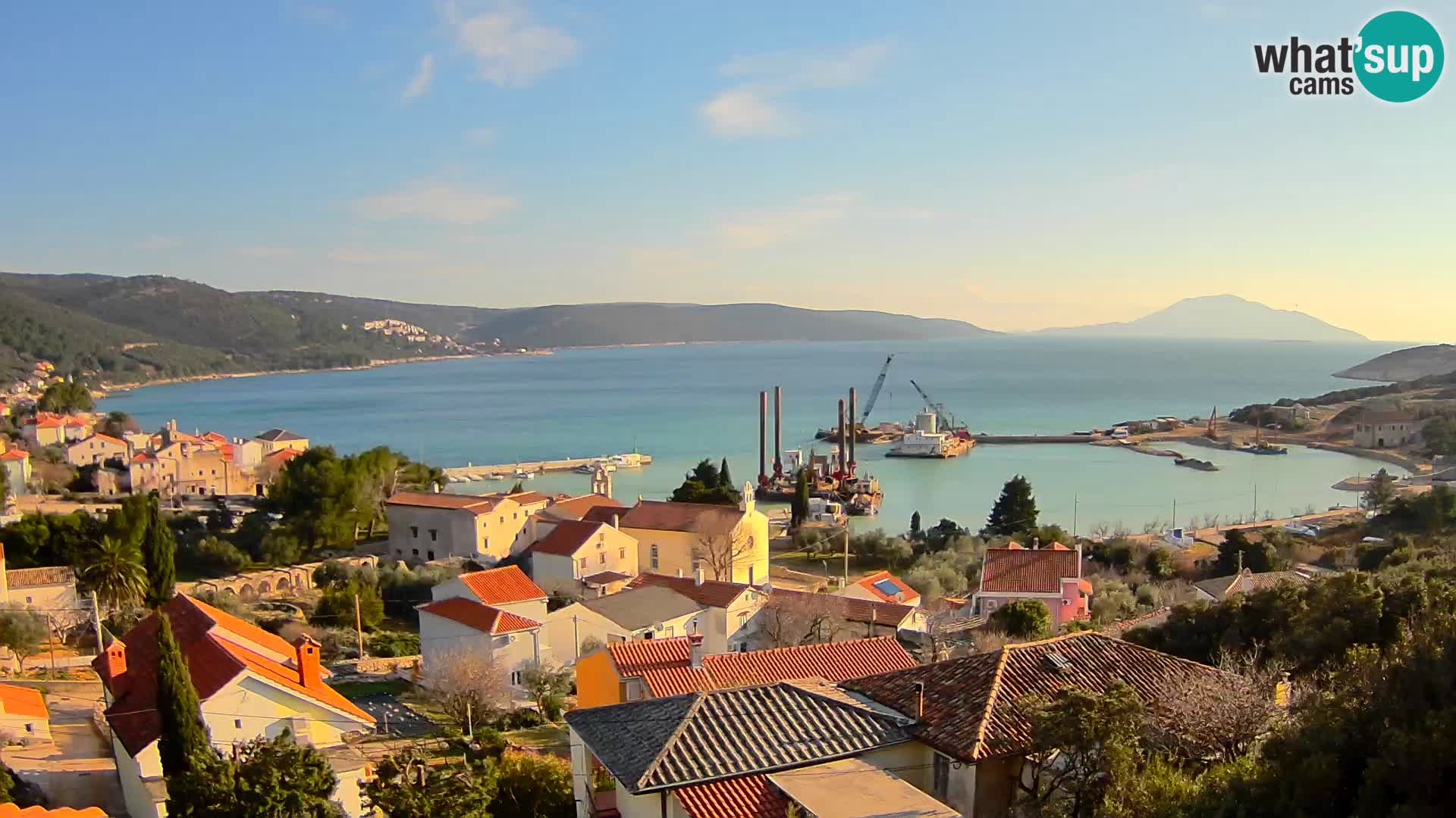 Spletna kamera v živo Martinšćica – otok Cres – Hrvaška