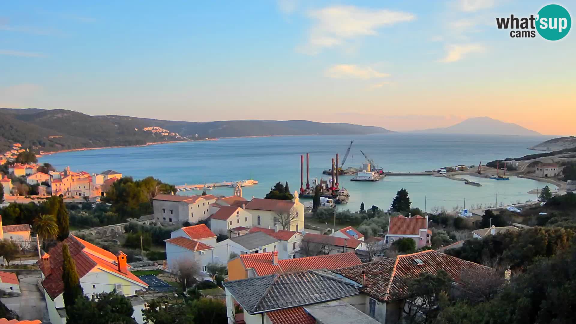 Live webcam Martinšćica – île de Cres – Croatie