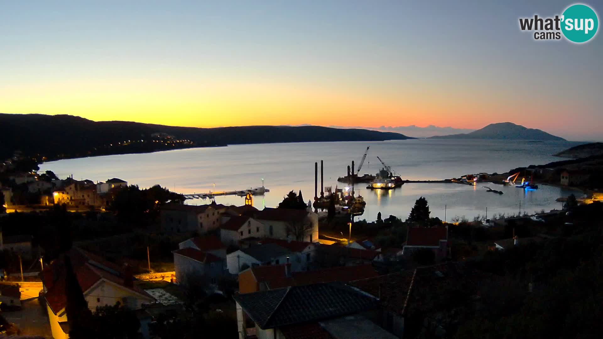 Spletna kamera v živo Martinšćica – otok Cres – Hrvaška