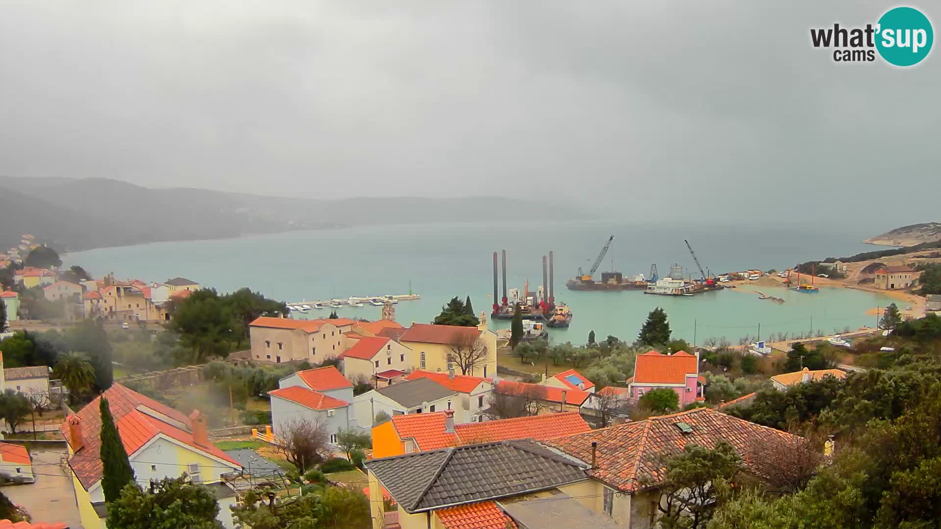 Spletna kamera v živo Martinšćica – otok Cres – Hrvaška