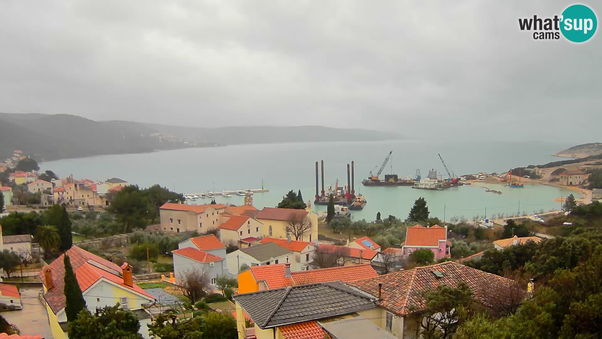 Spletna kamera v živo Martinšćica – otok Cres – Hrvaška