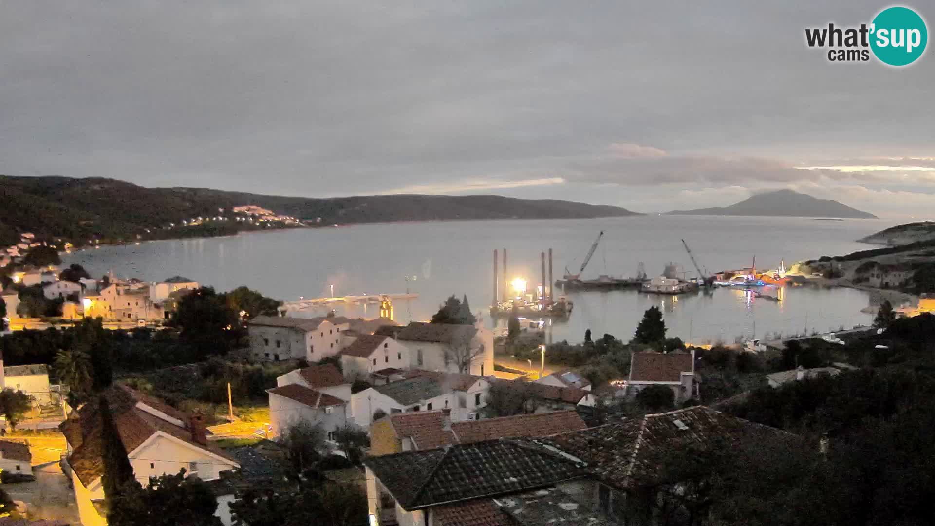 Spletna kamera v živo Martinšćica – otok Cres – Hrvaška