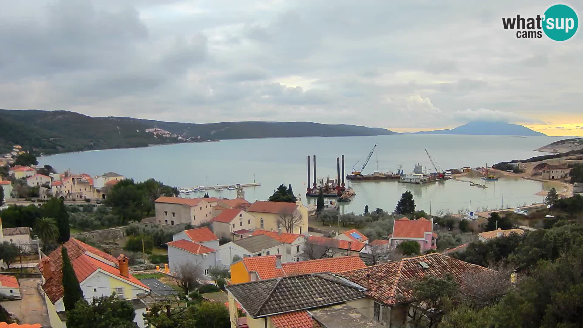 Spletna kamera v živo Martinšćica – otok Cres – Hrvaška