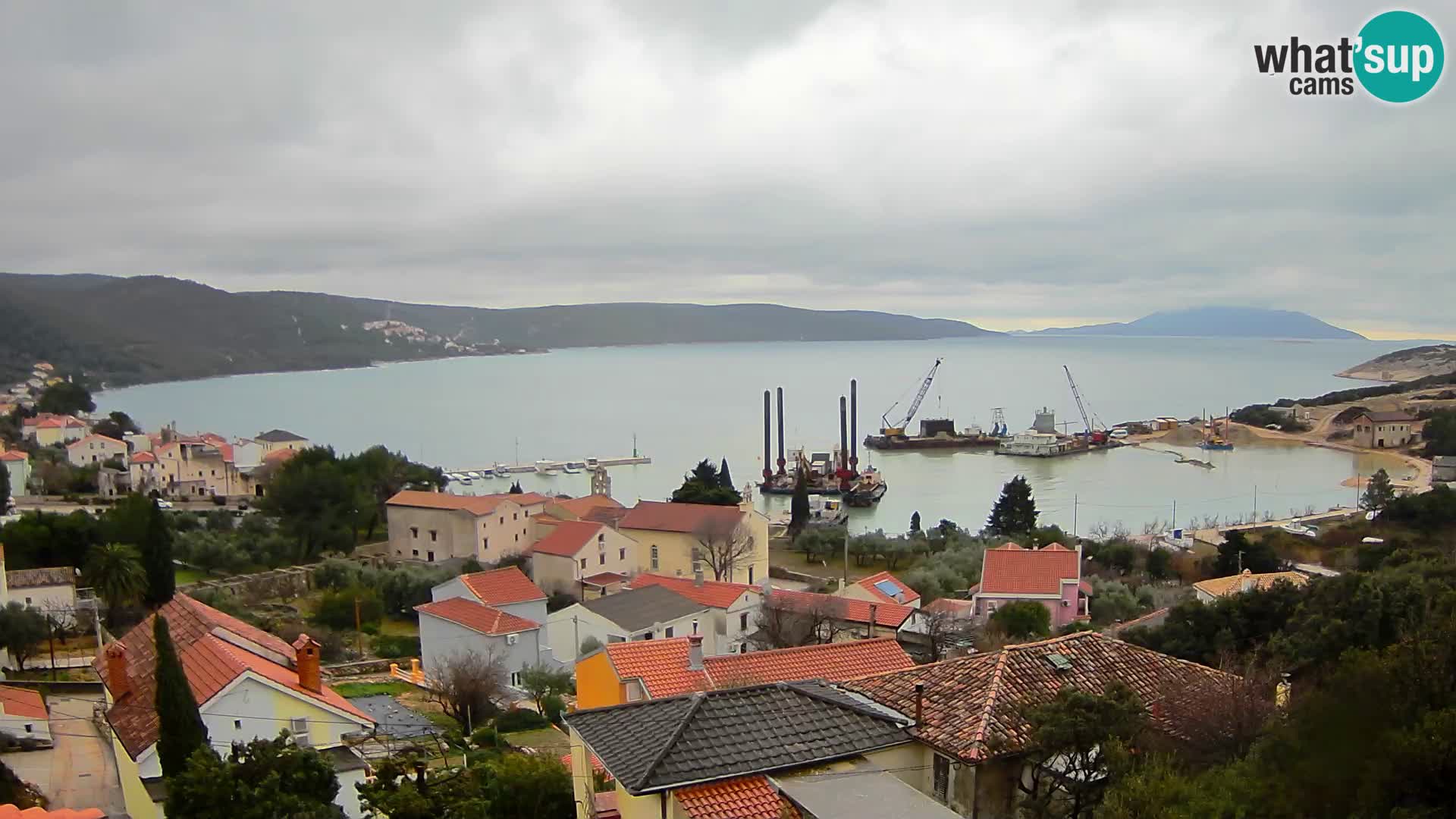 Live webcam Martinšćica – île de Cres – Croatie