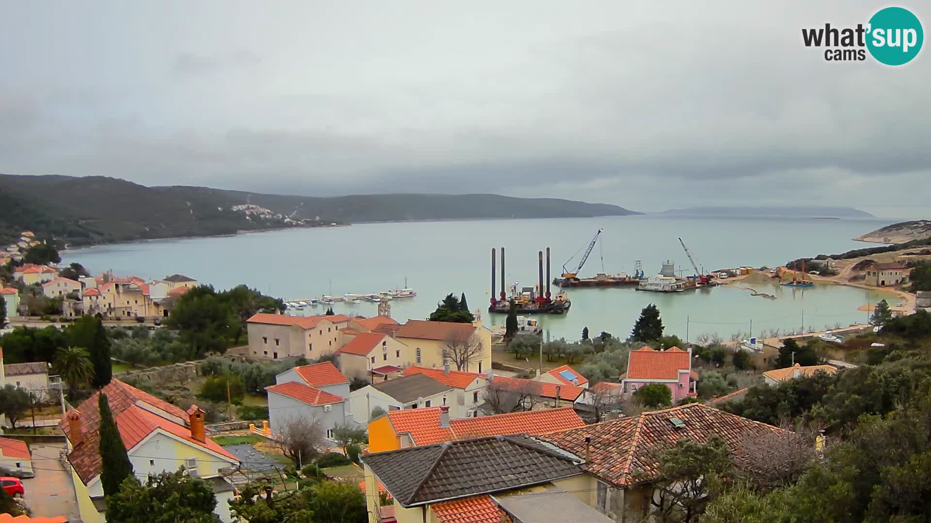 Live webcam Martinšćica – île de Cres – Croatie