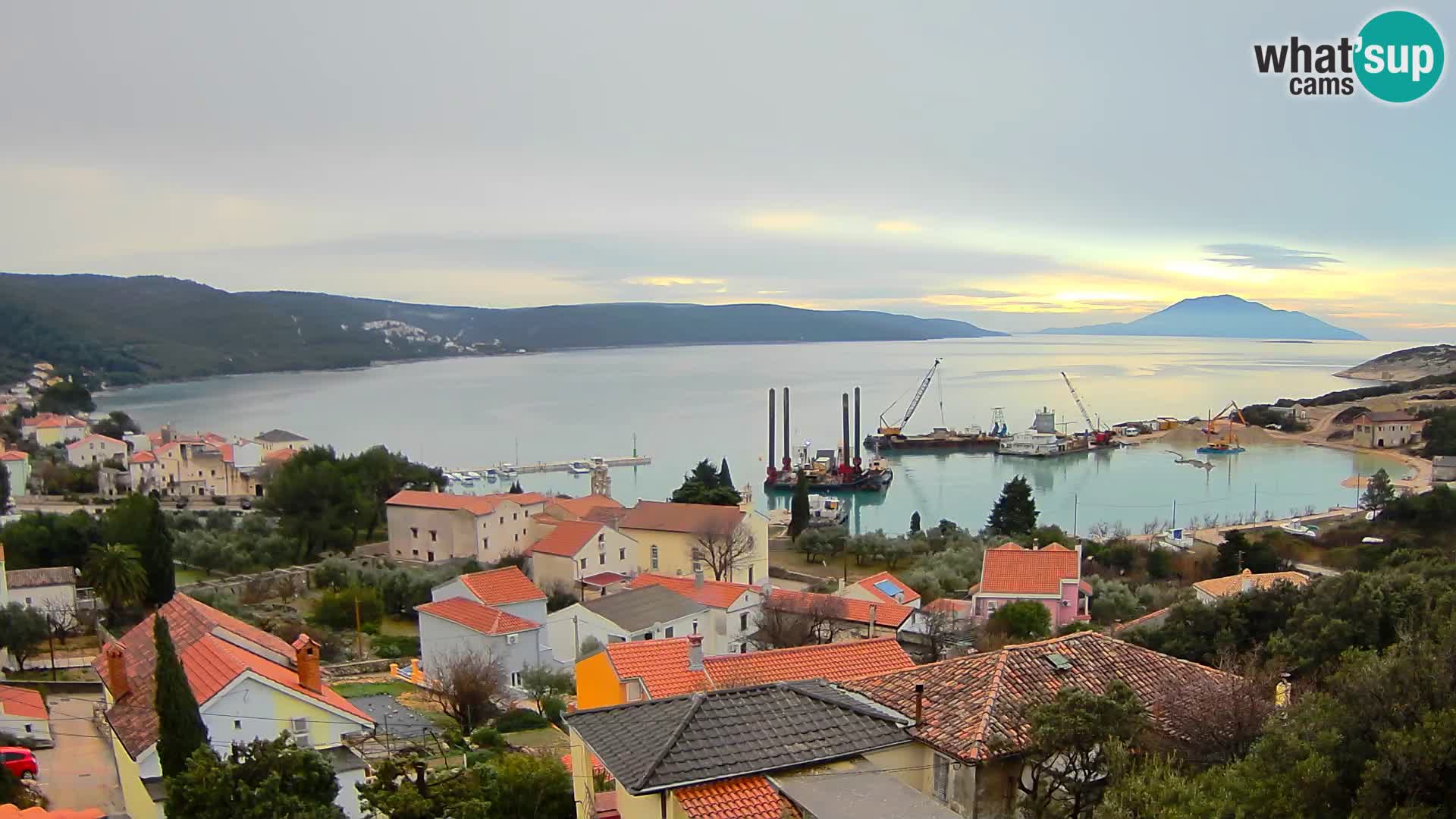Live webcam Martinšćica – île de Cres – Croatie