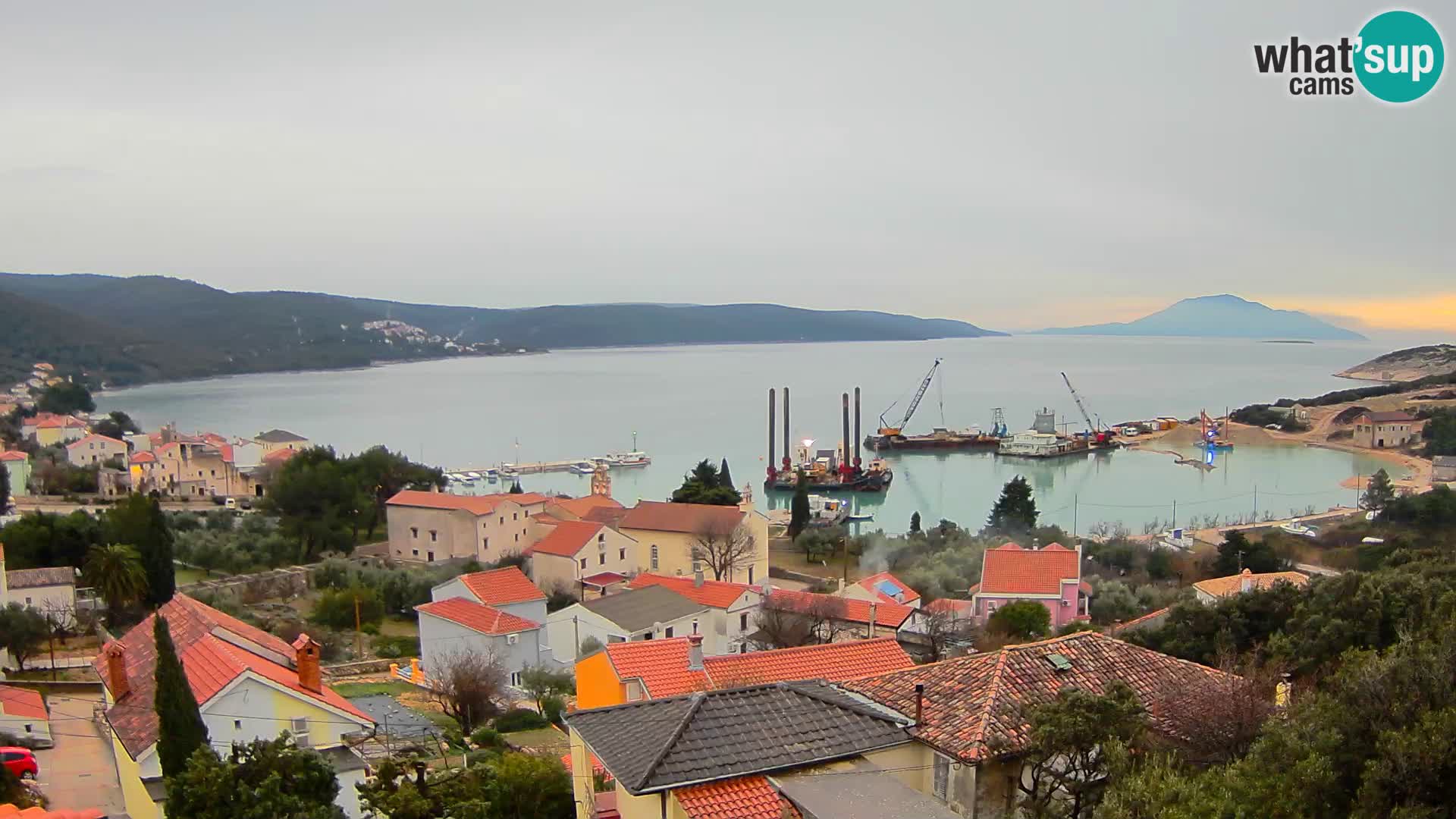 Spletna kamera v živo Martinšćica – otok Cres – Hrvaška