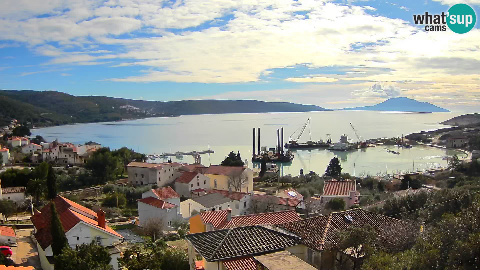 Spletna kamera v živo Martinšćica – otok Cres – Hrvaška