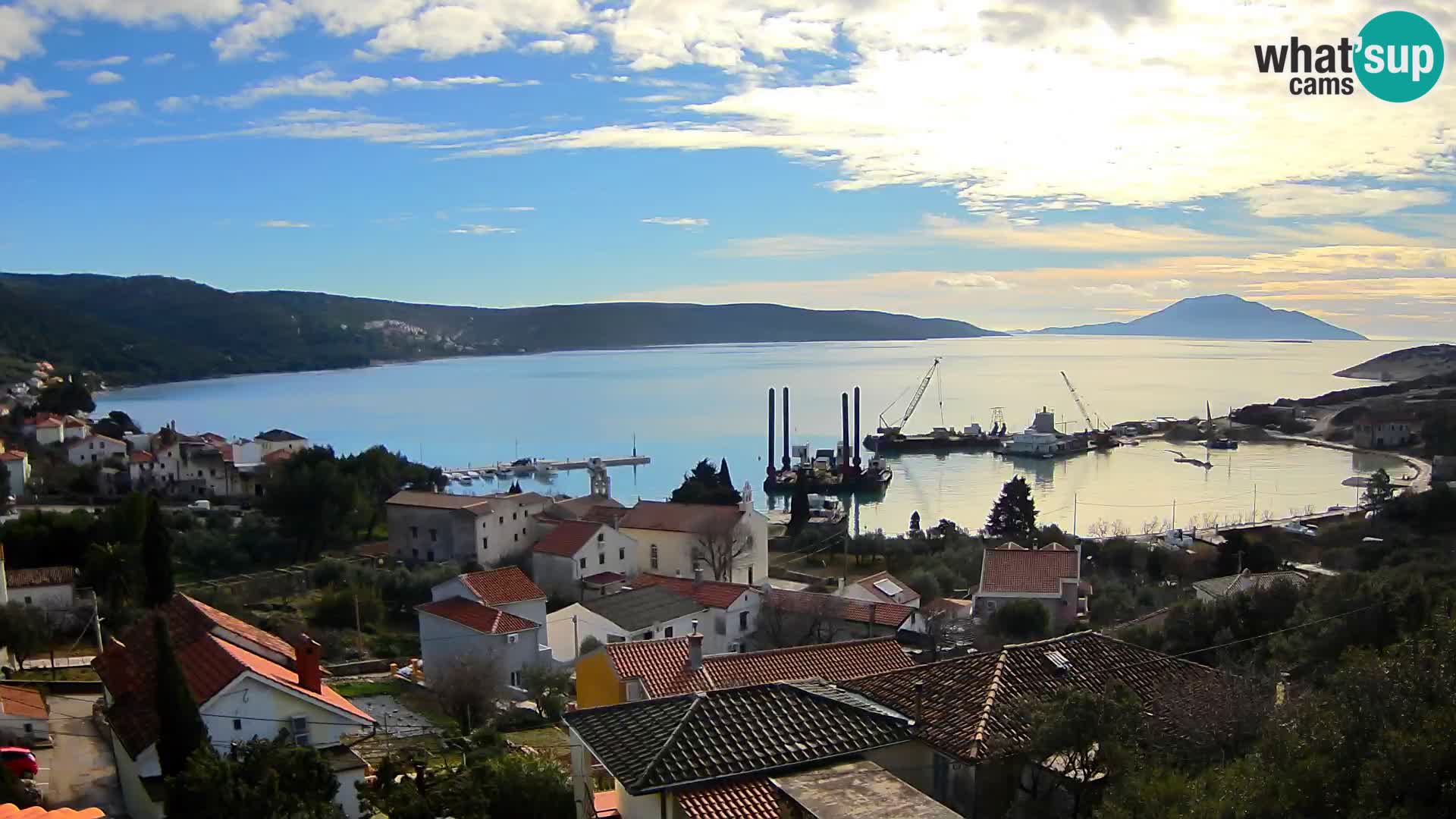 Spletna kamera v živo Martinšćica – otok Cres – Hrvaška