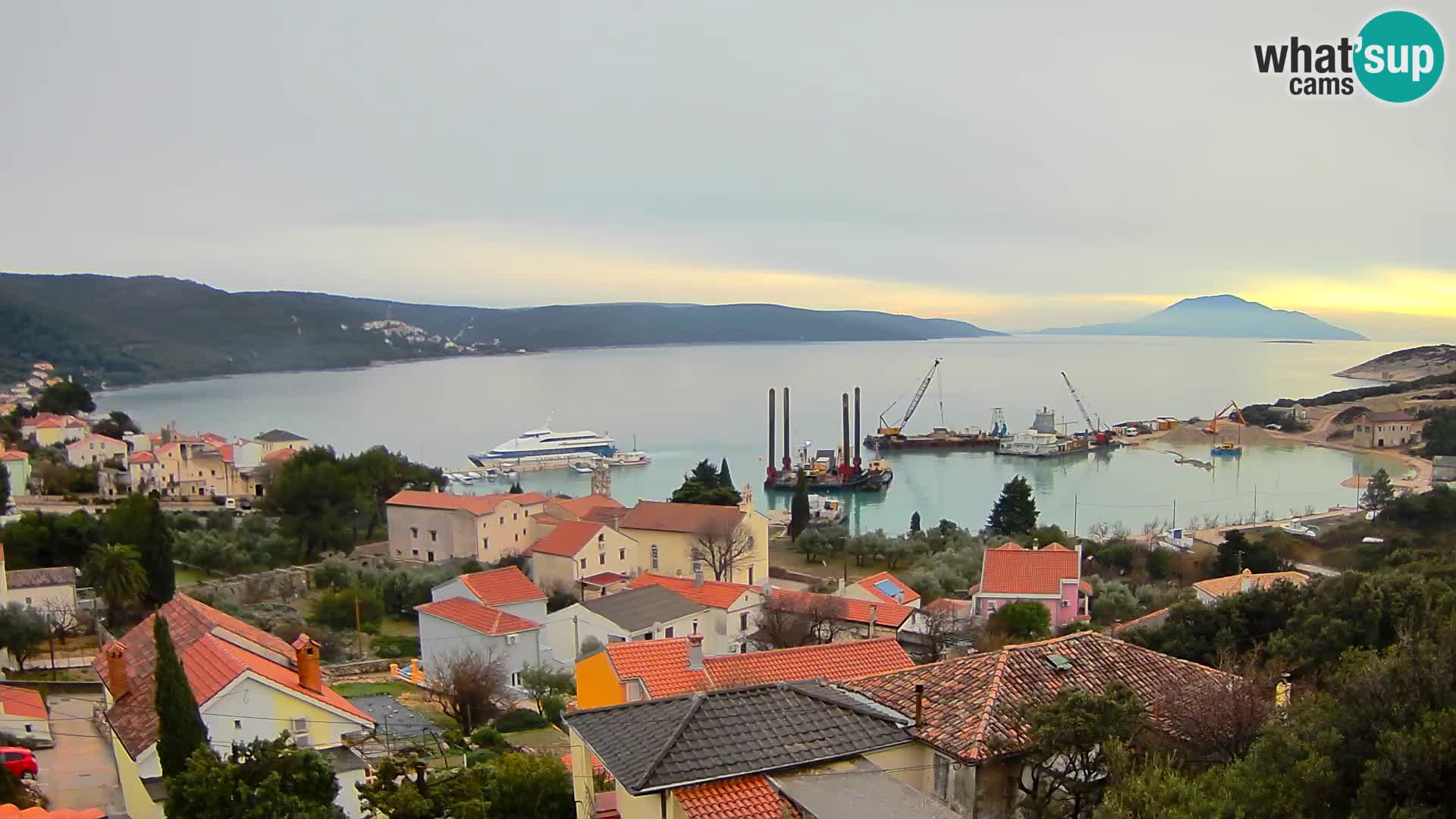 Spletna kamera v živo Martinšćica – otok Cres – Hrvaška