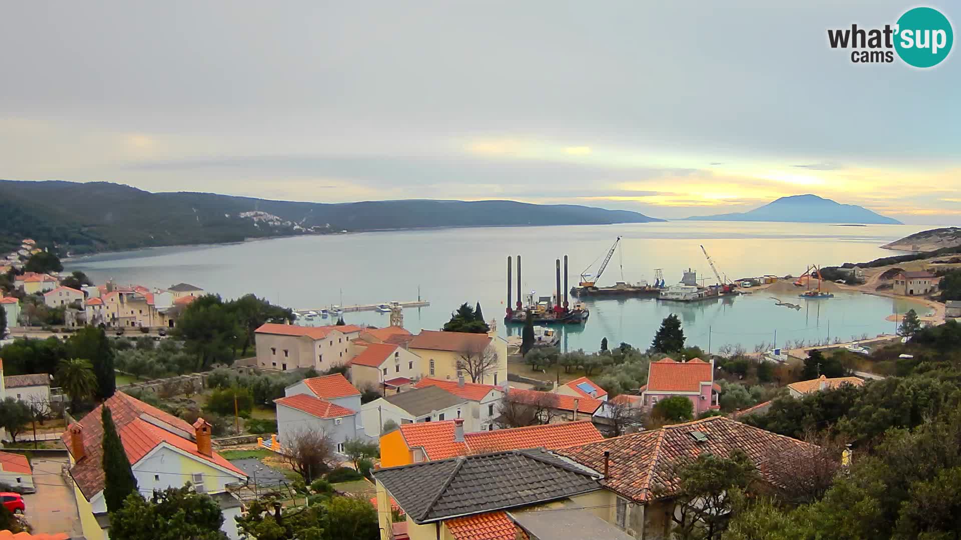 Live webcam Martinšćica – île de Cres – Croatie
