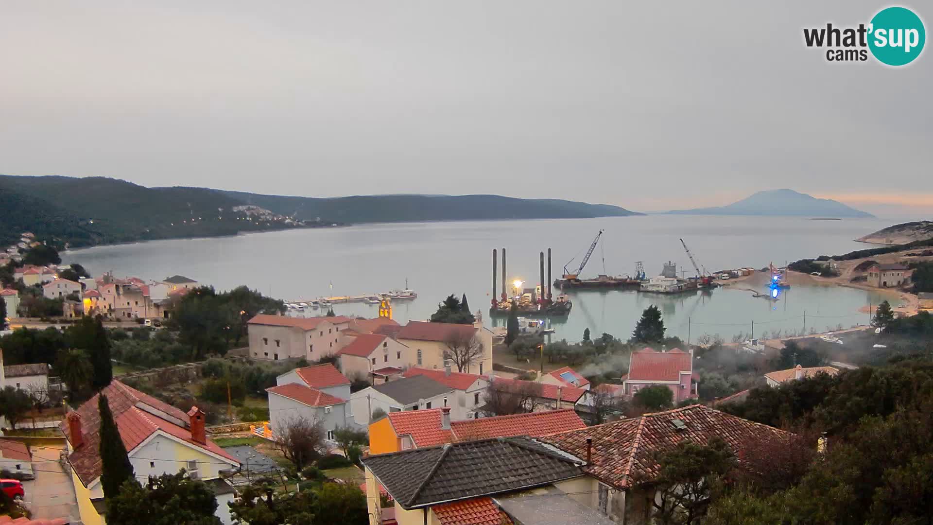 Spletna kamera v živo Martinšćica – otok Cres – Hrvaška