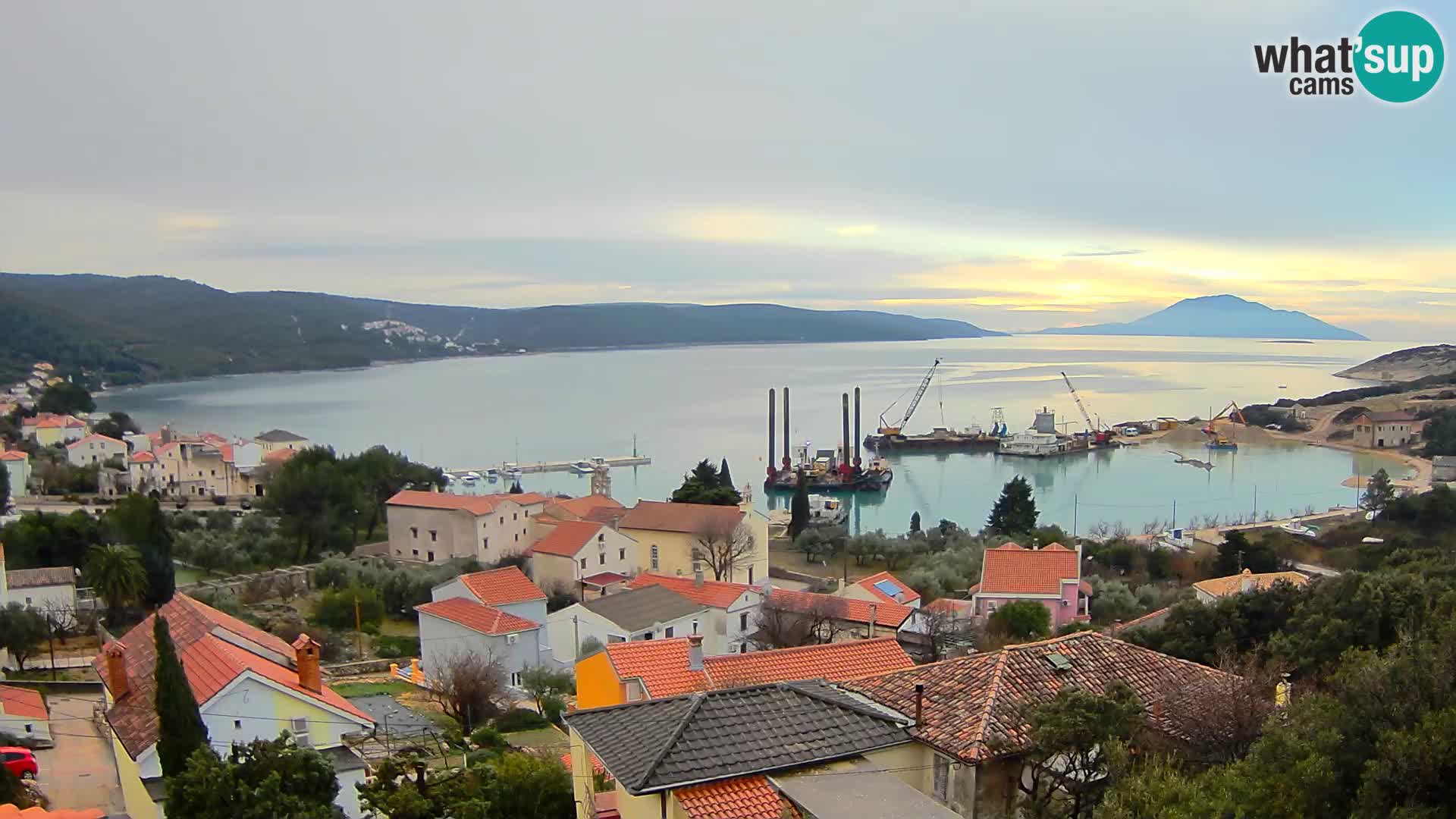Live webcam Martinšćica – île de Cres – Croatie