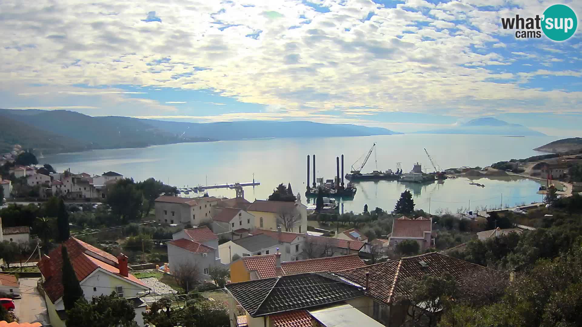 Live webcam Martinšćica – île de Cres – Croatie