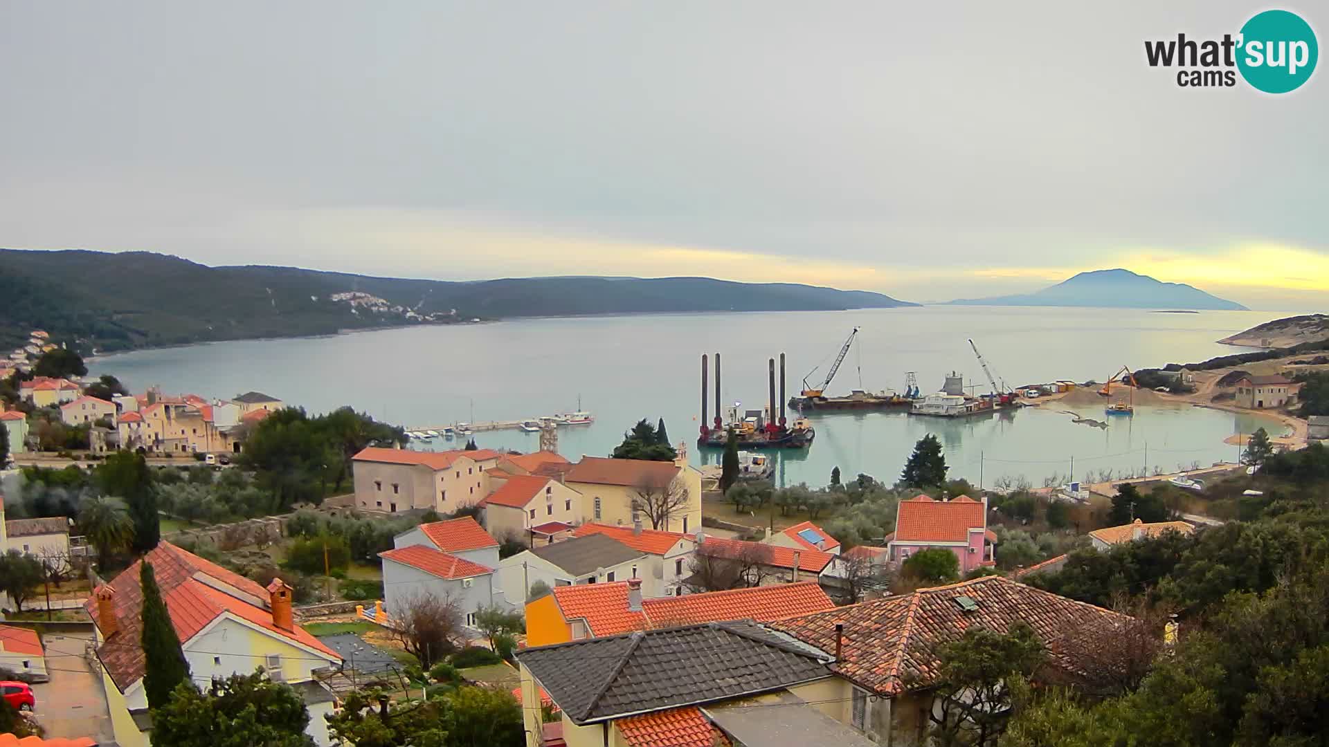 Live webcam Martinšćica – île de Cres – Croatie