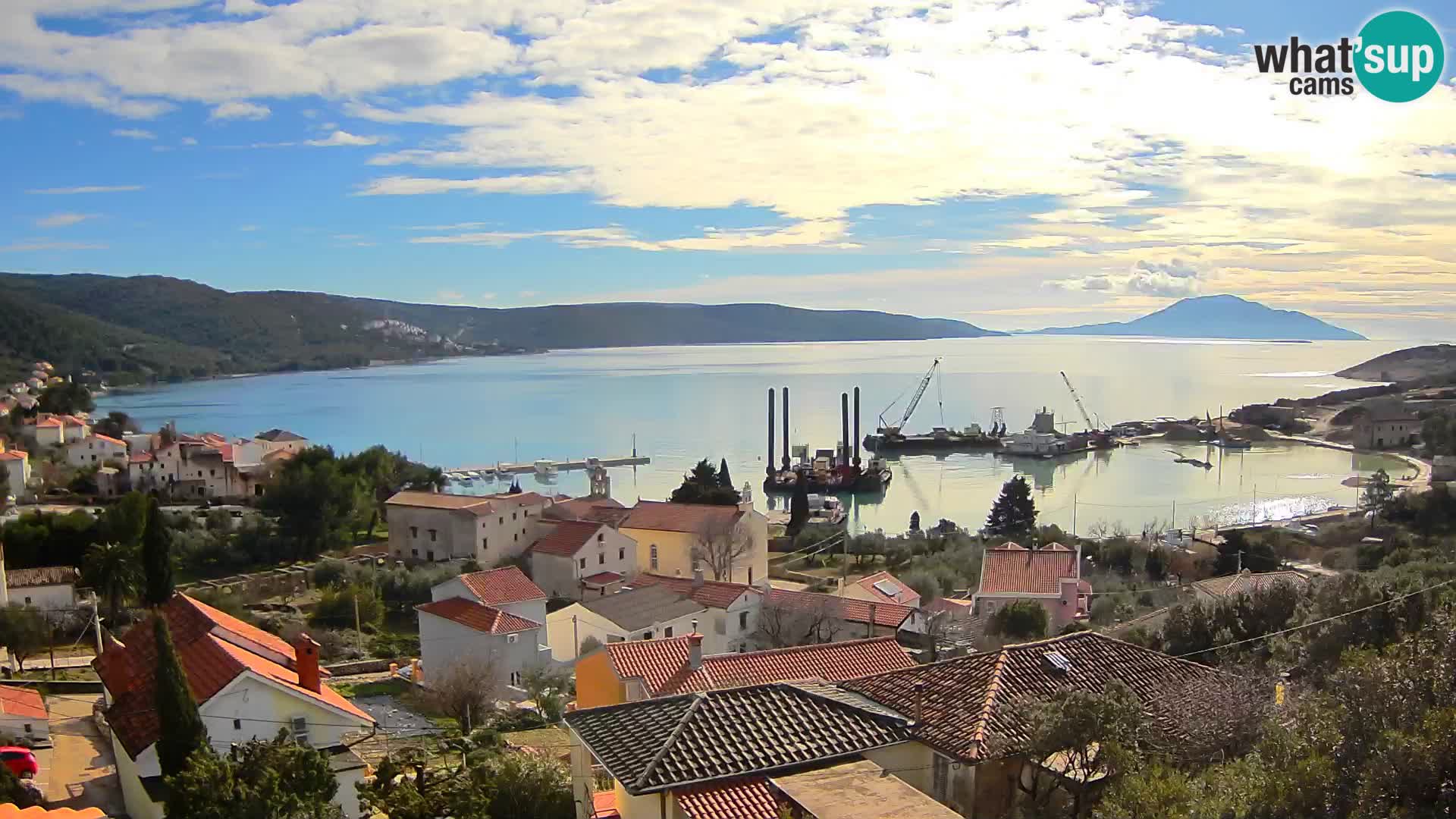 Spletna kamera v živo Martinšćica – otok Cres – Hrvaška