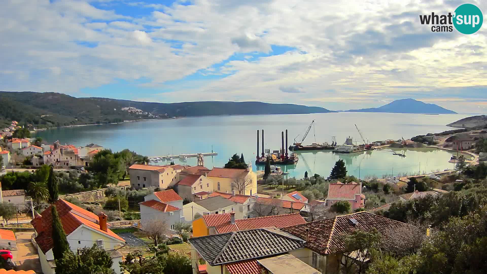 Live webcam Martinšćica – île de Cres – Croatie