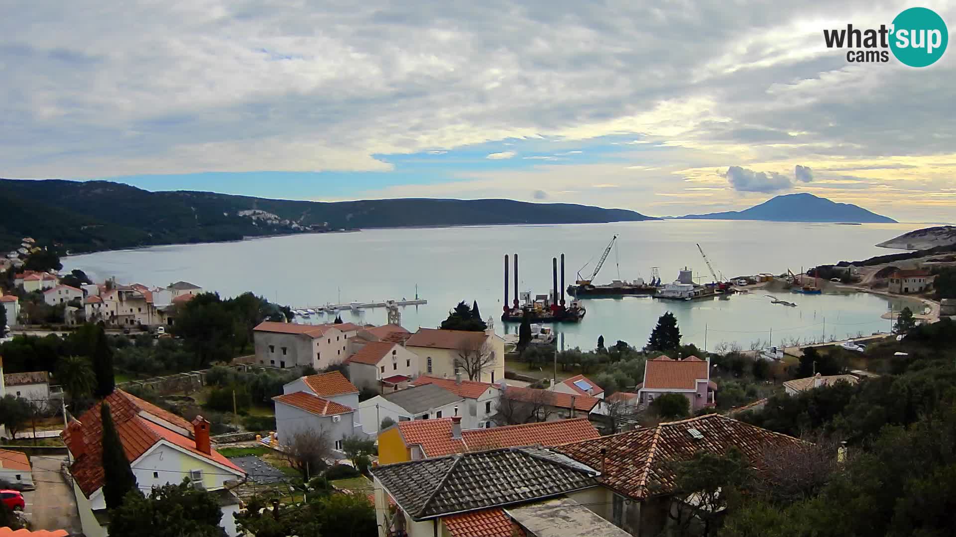 Spletna kamera v živo Martinšćica – otok Cres – Hrvaška