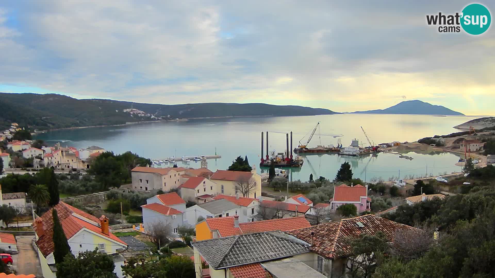 Live webcam Martinšćica – île de Cres – Croatie
