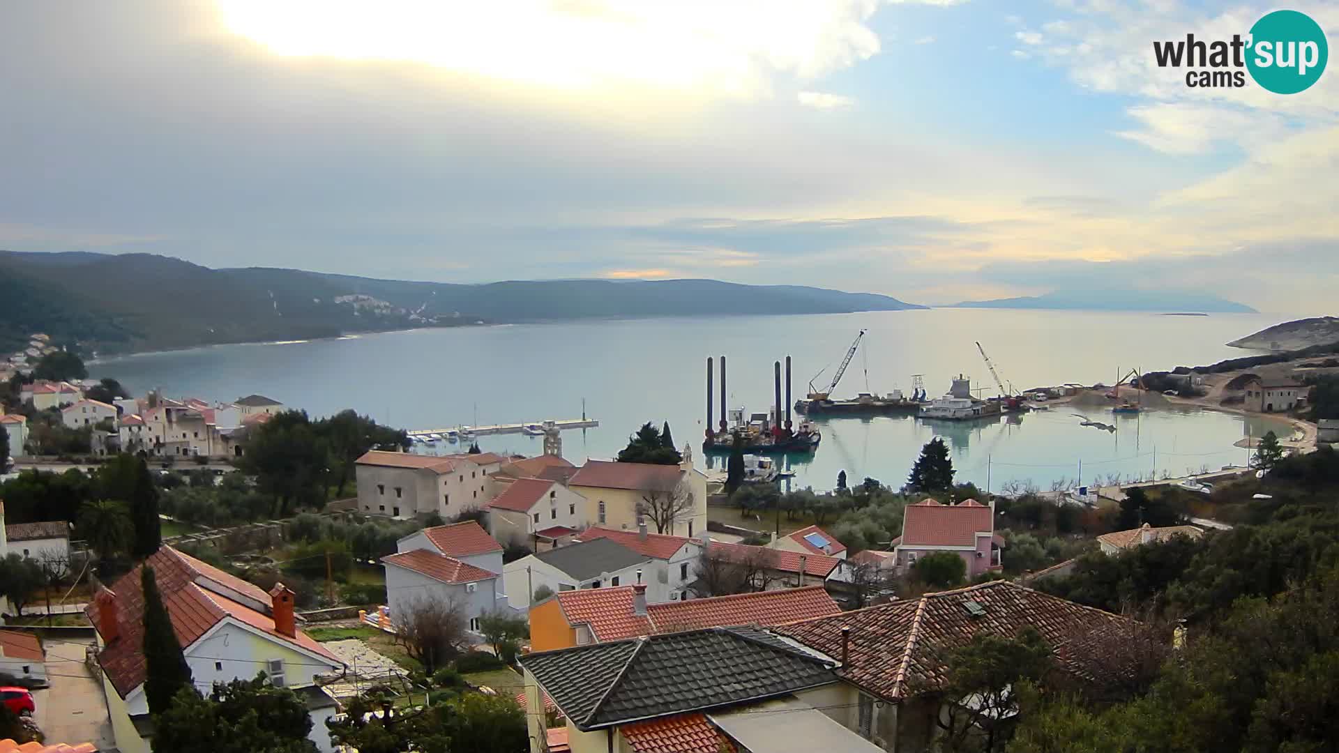 Spletna kamera v živo Martinšćica – otok Cres – Hrvaška