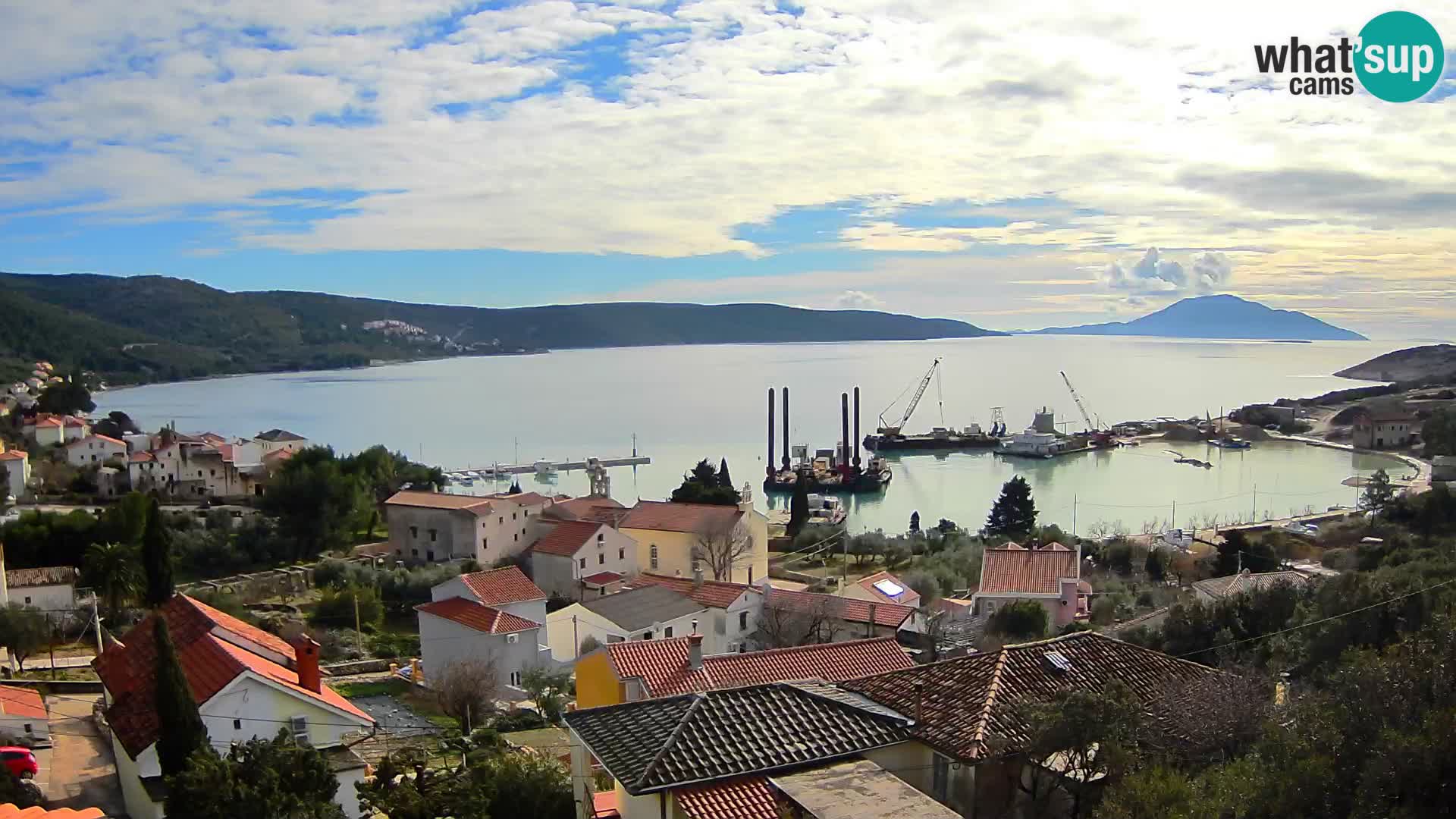 Live webcam Martinšćica – île de Cres – Croatie