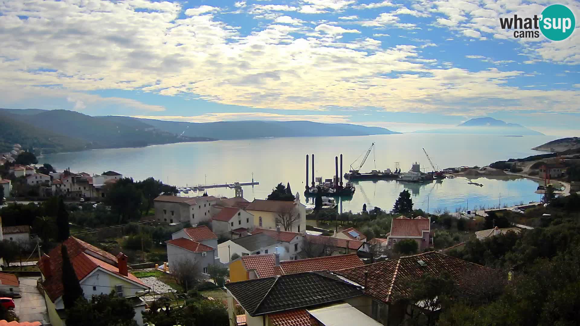 Spletna kamera v živo Martinšćica – otok Cres – Hrvaška