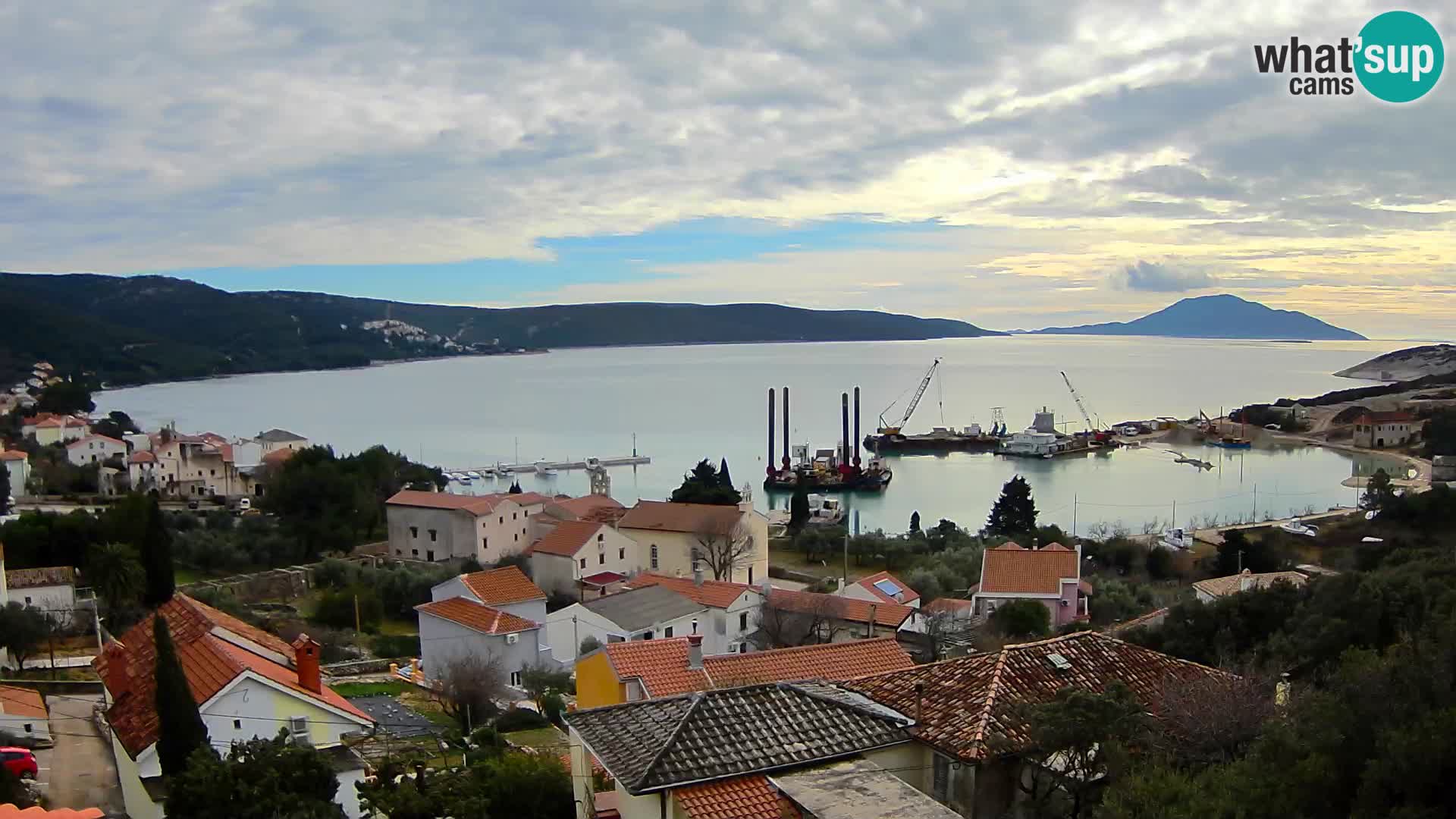 Spletna kamera v živo Martinšćica – otok Cres – Hrvaška