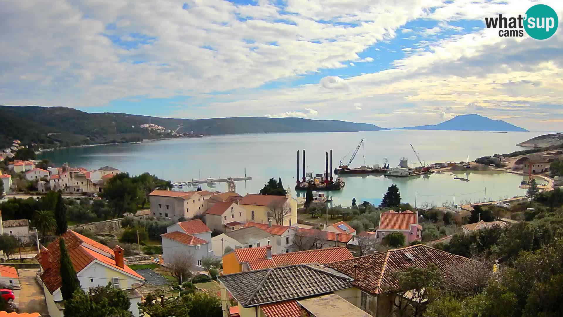 Live webcam Martinšćica – île de Cres – Croatie