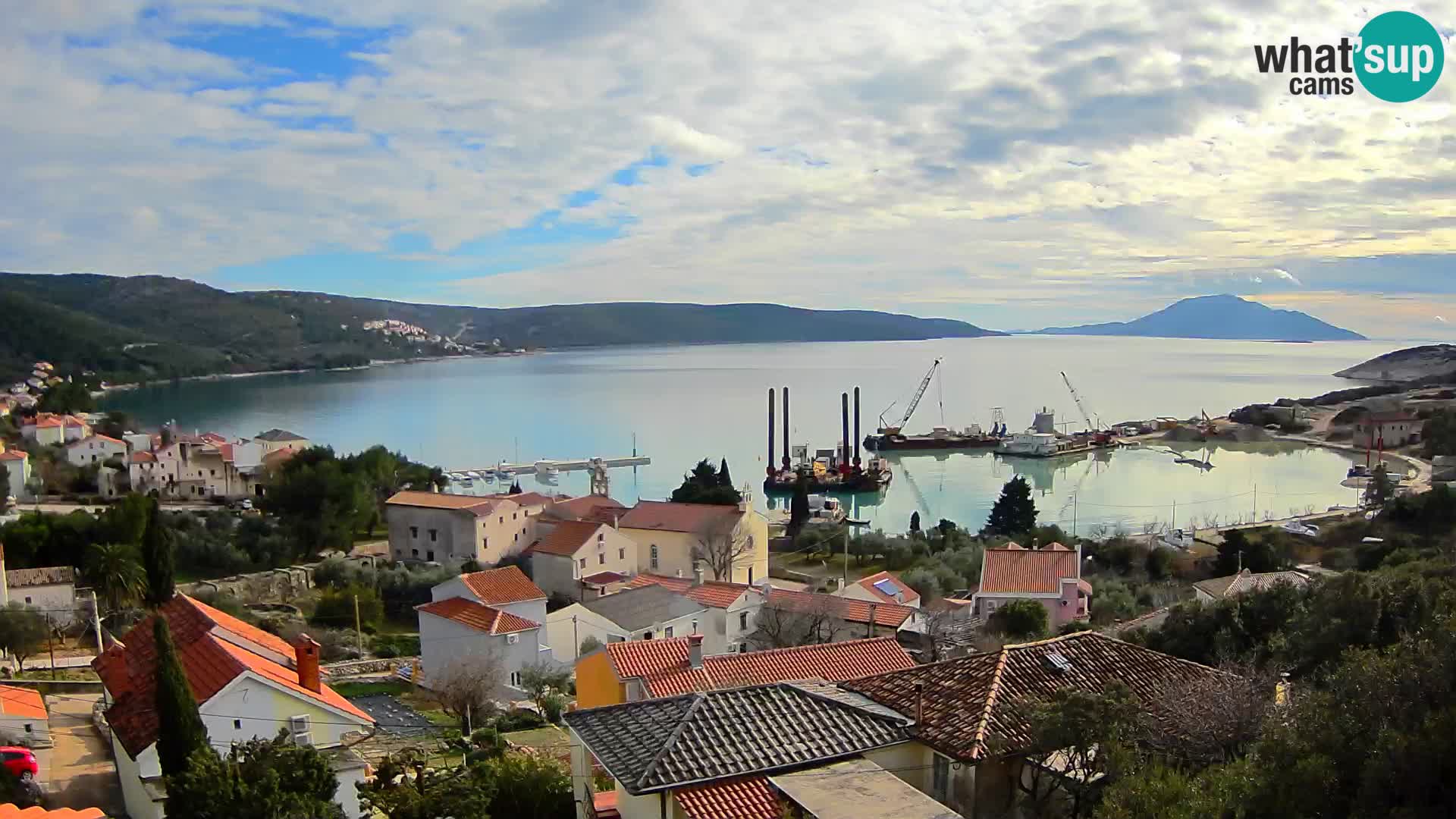Live webcam Martinšćica – île de Cres – Croatie