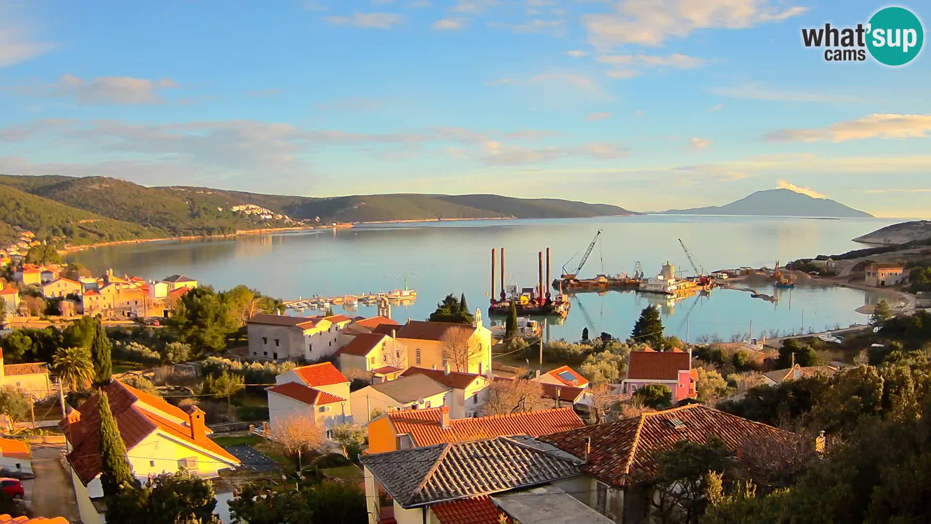 Live webcam Martinšćica – île de Cres – Croatie