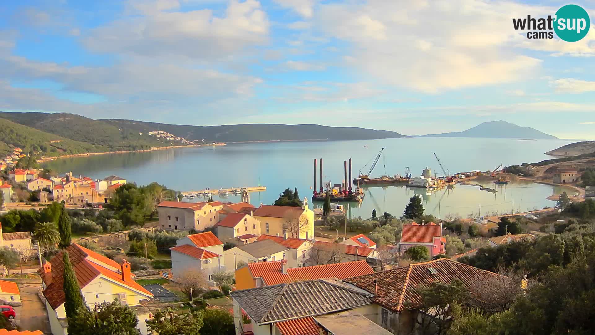 Spletna kamera v živo Martinšćica – otok Cres – Hrvaška