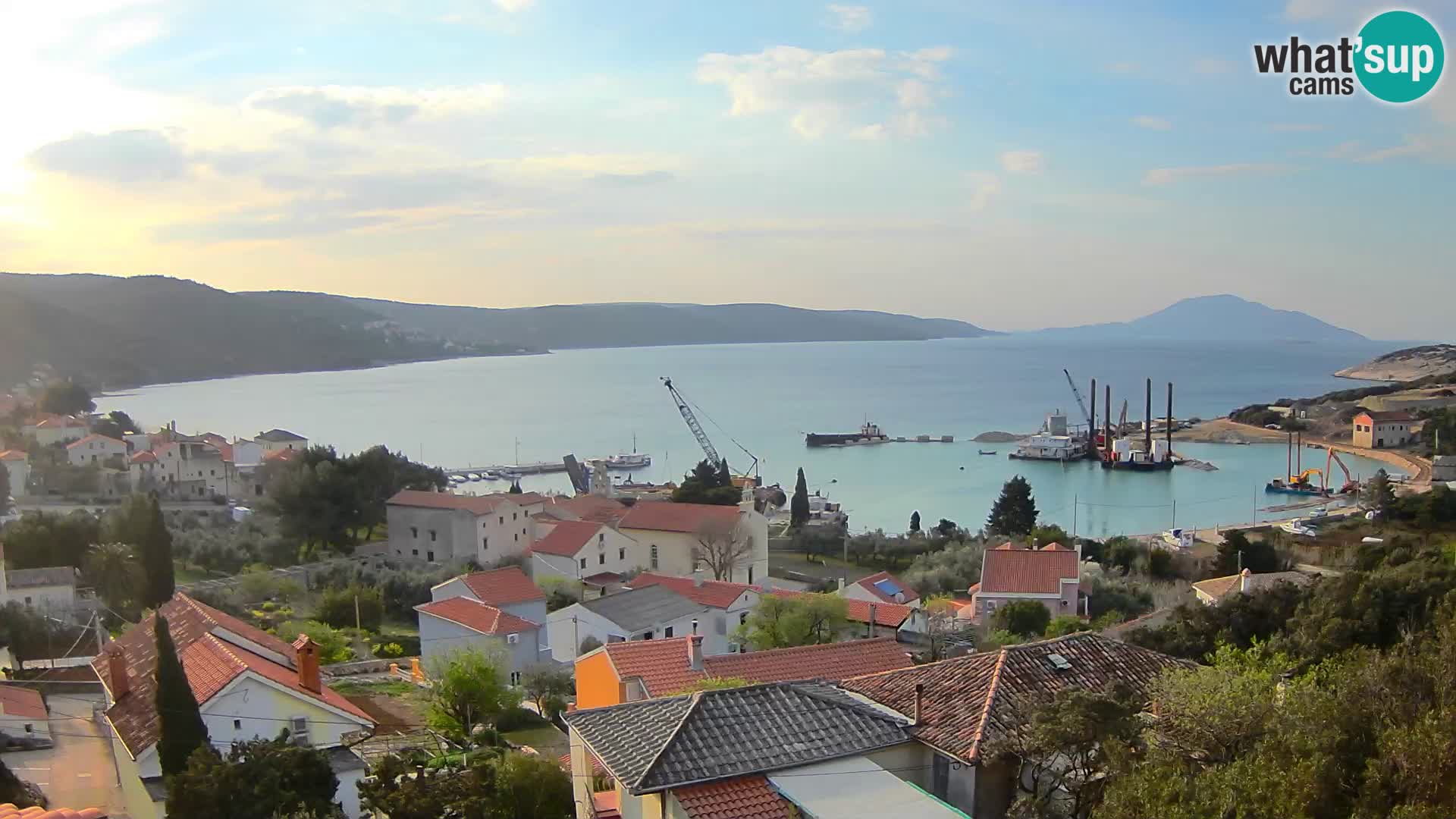 Spletna kamera v živo Martinšćica – otok Cres – Hrvaška