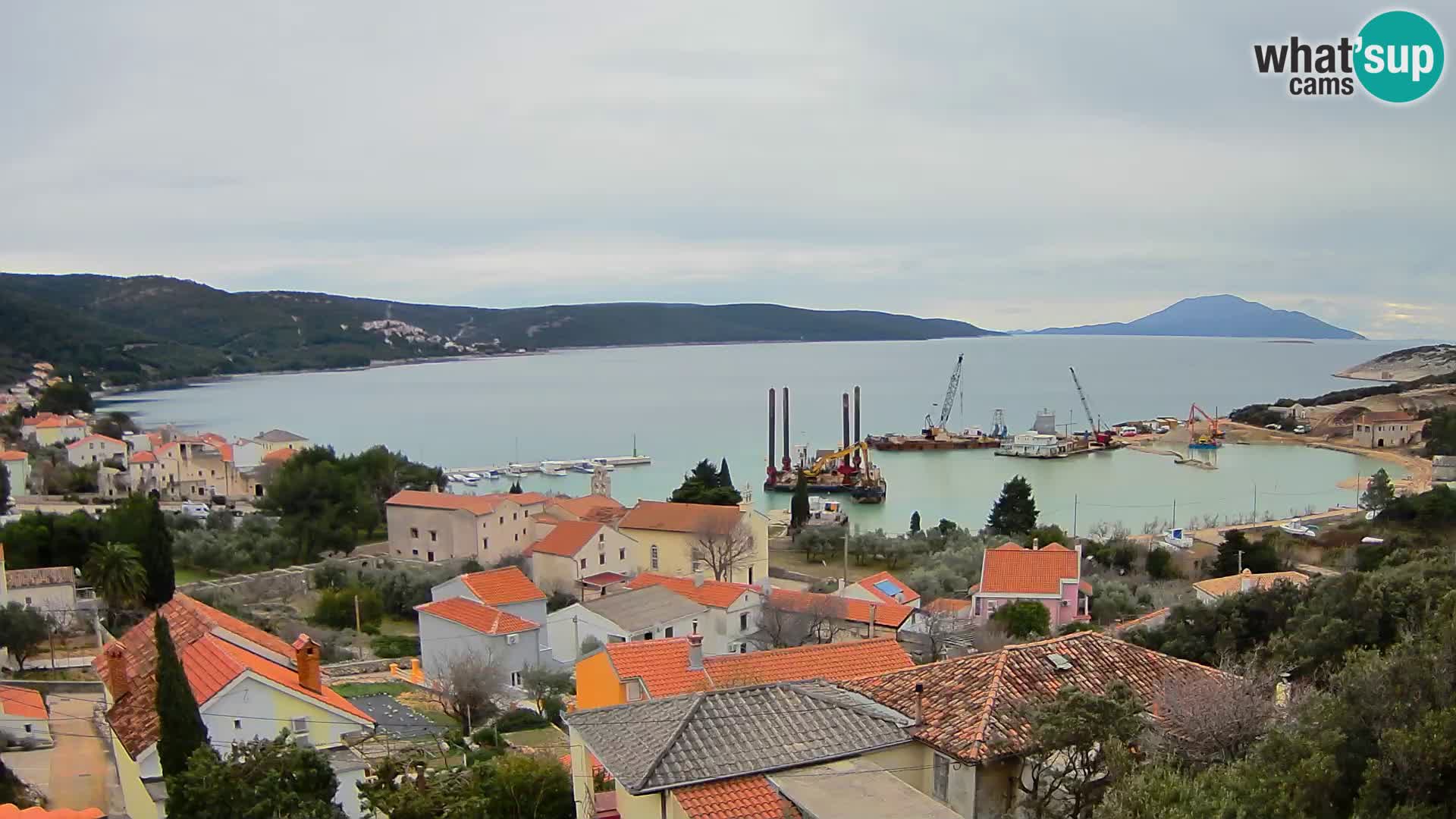 Spletna kamera v živo Martinšćica – otok Cres – Hrvaška