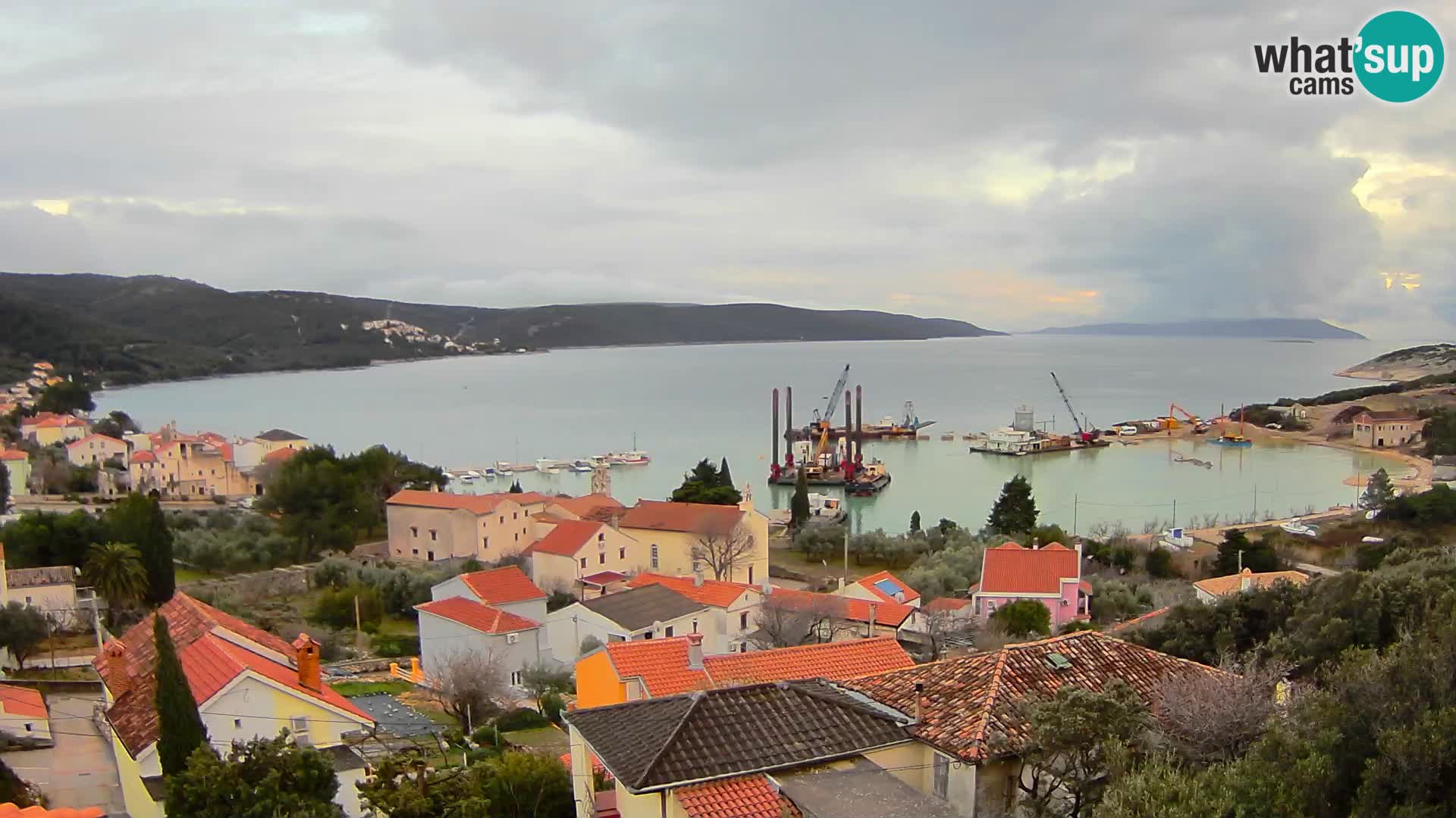 Live webcam Martinšćica – île de Cres – Croatie