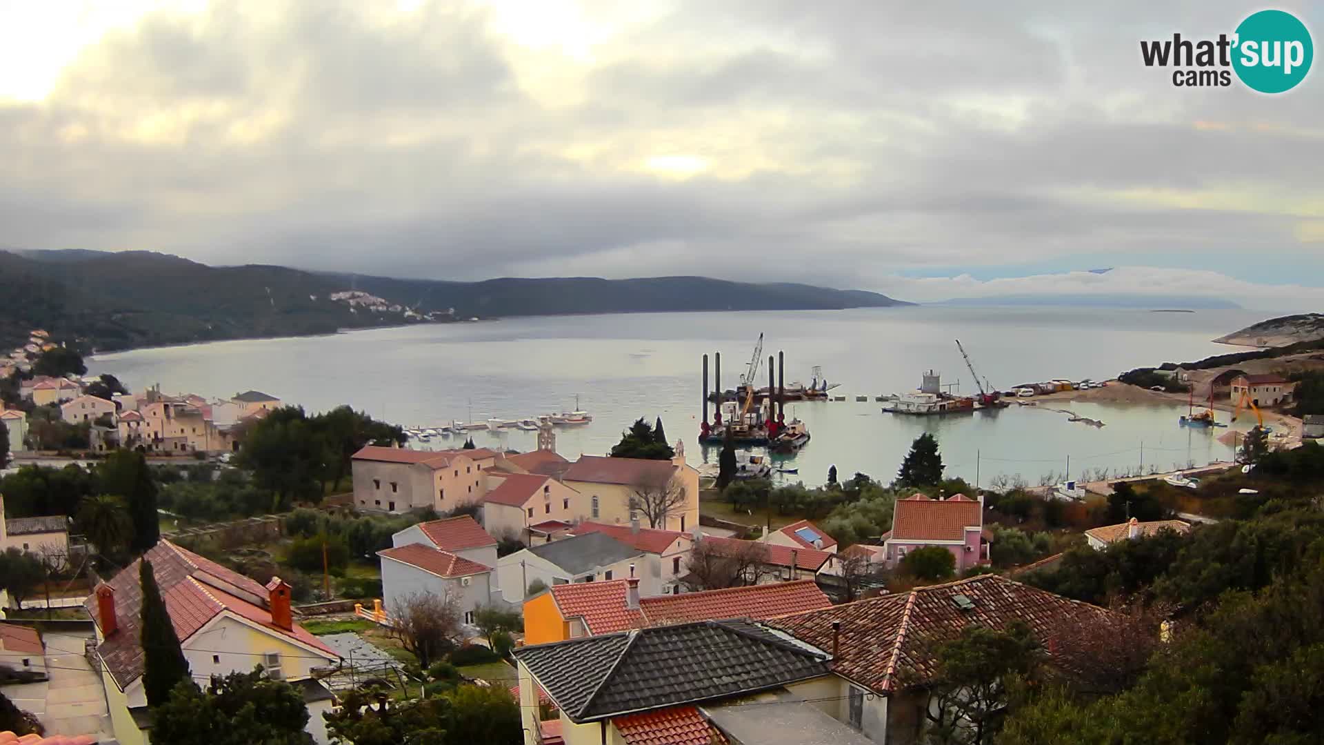 Spletna kamera v živo Martinšćica – otok Cres – Hrvaška