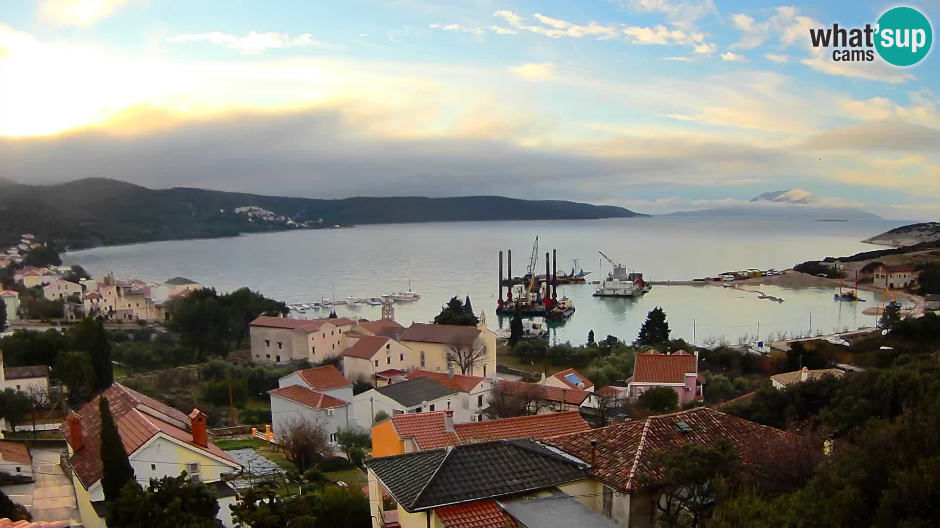Live webcam Martinšćica – île de Cres – Croatie