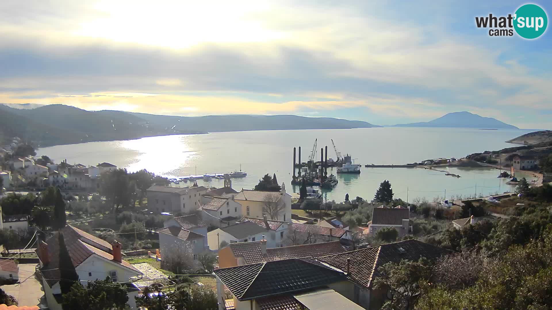 Live webcam Martinšćica – île de Cres – Croatie