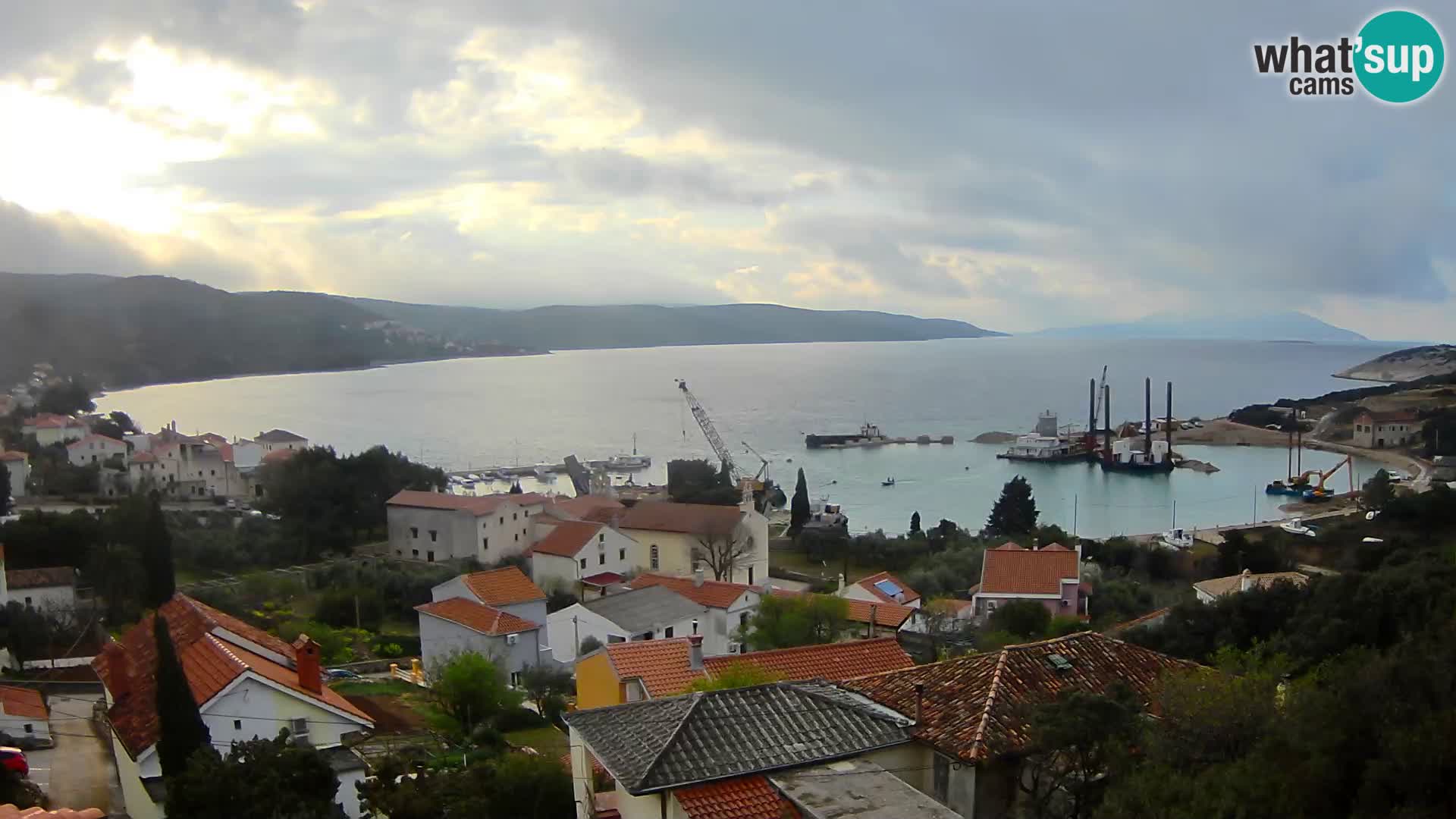 Spletna kamera v živo Martinšćica – otok Cres – Hrvaška