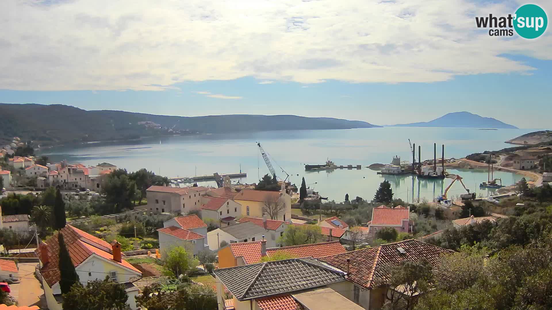 Spletna kamera v živo Martinšćica – otok Cres – Hrvaška