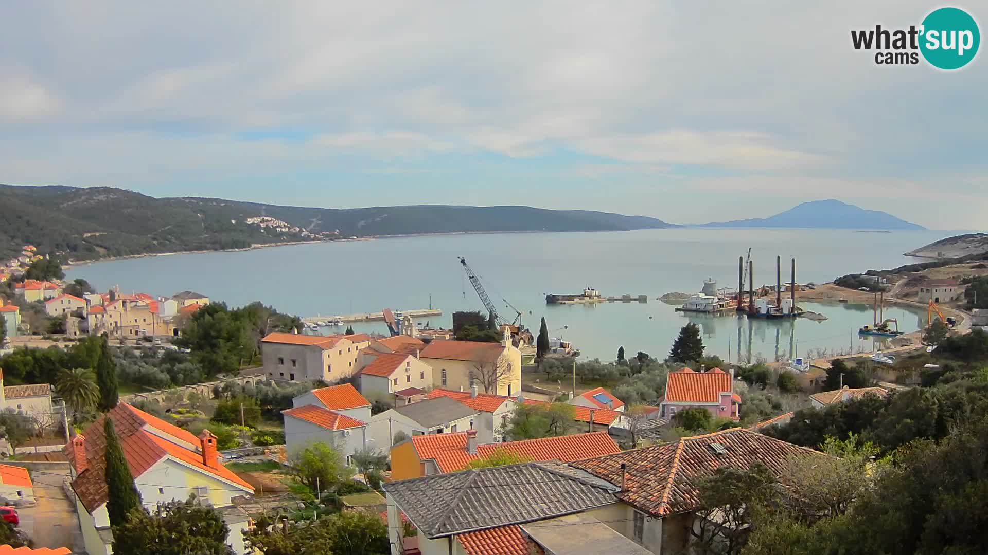 Spletna kamera v živo Martinšćica – otok Cres – Hrvaška