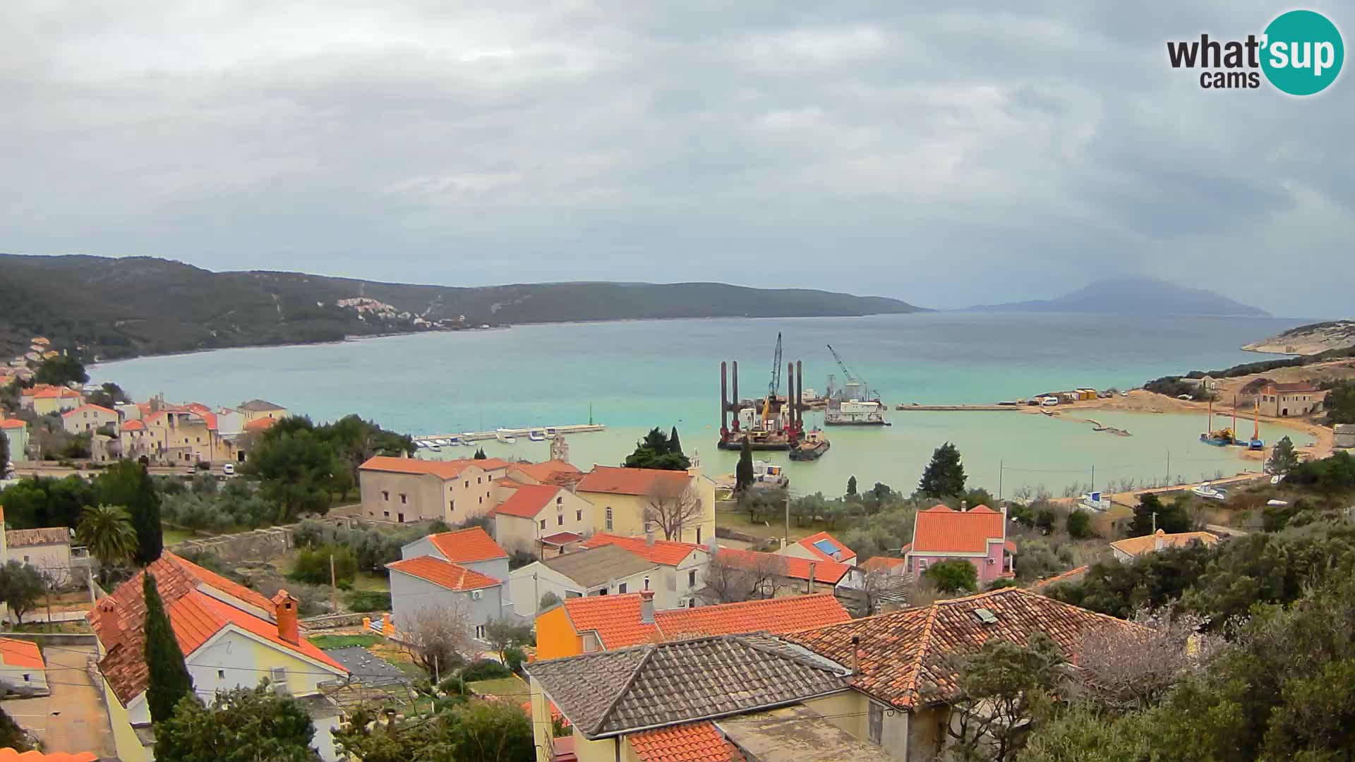 Spletna kamera v živo Martinšćica – otok Cres – Hrvaška