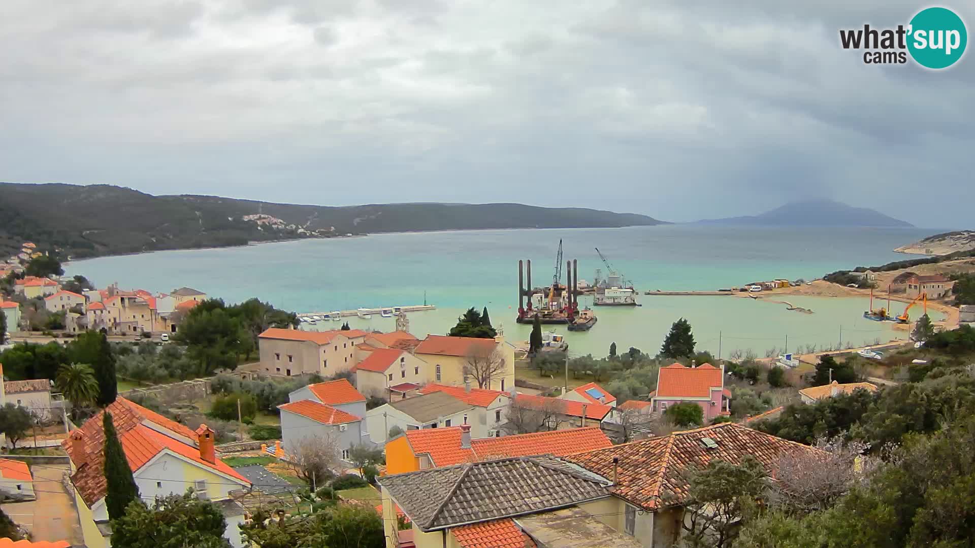 Spletna kamera v živo Martinšćica – otok Cres – Hrvaška