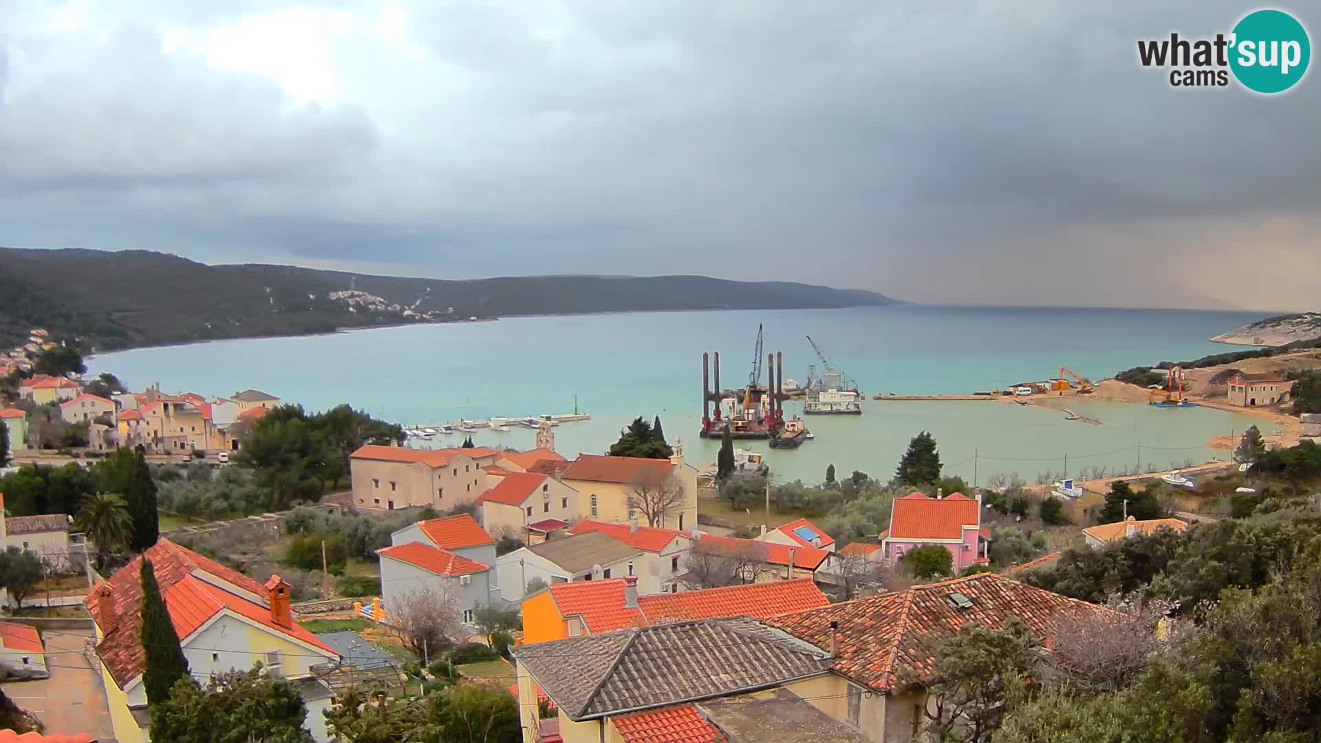 Spletna kamera v živo Martinšćica – otok Cres – Hrvaška